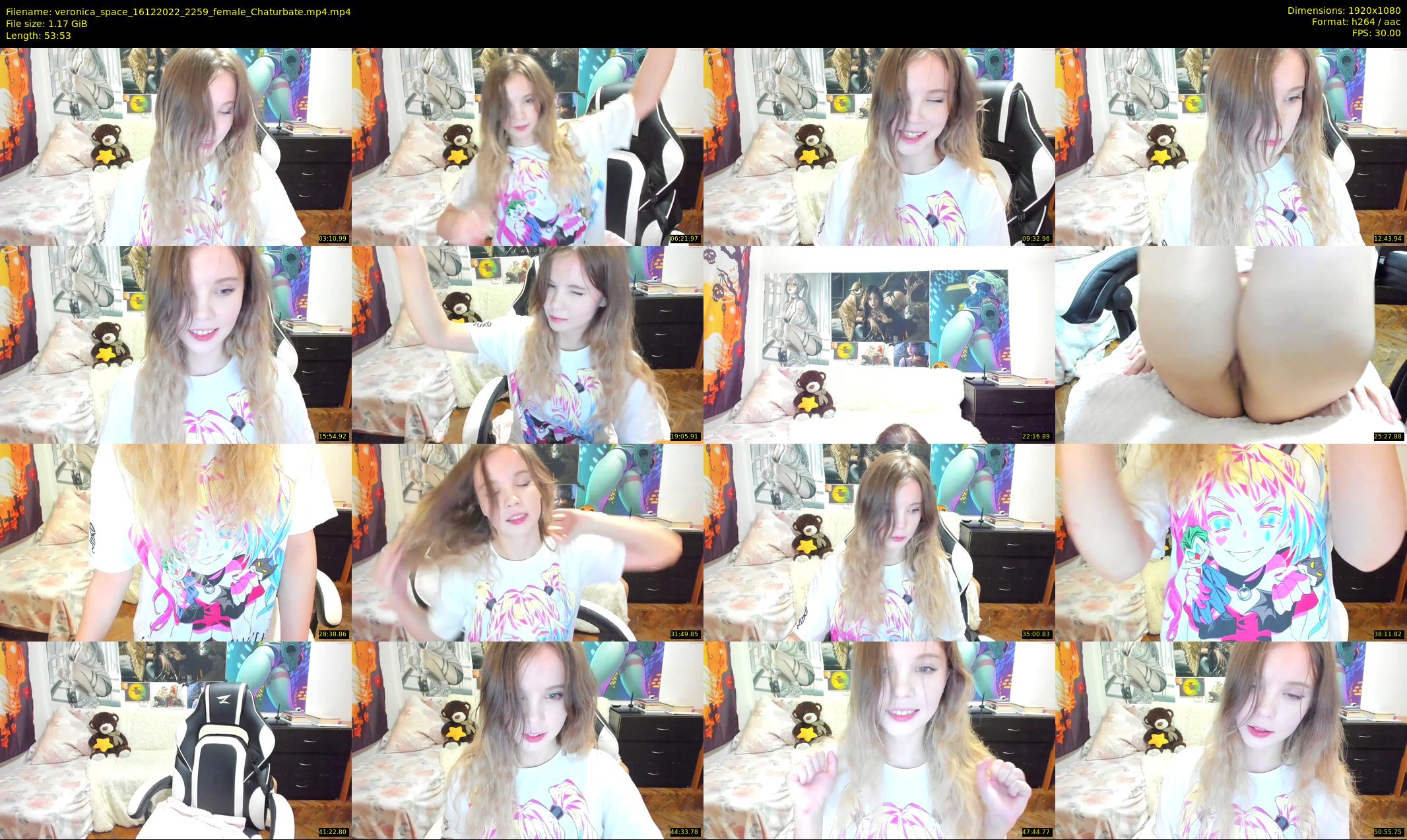 veronica_space — 54 minute Chaturbate female cam show recording, 1080p, Dec 16, 2022