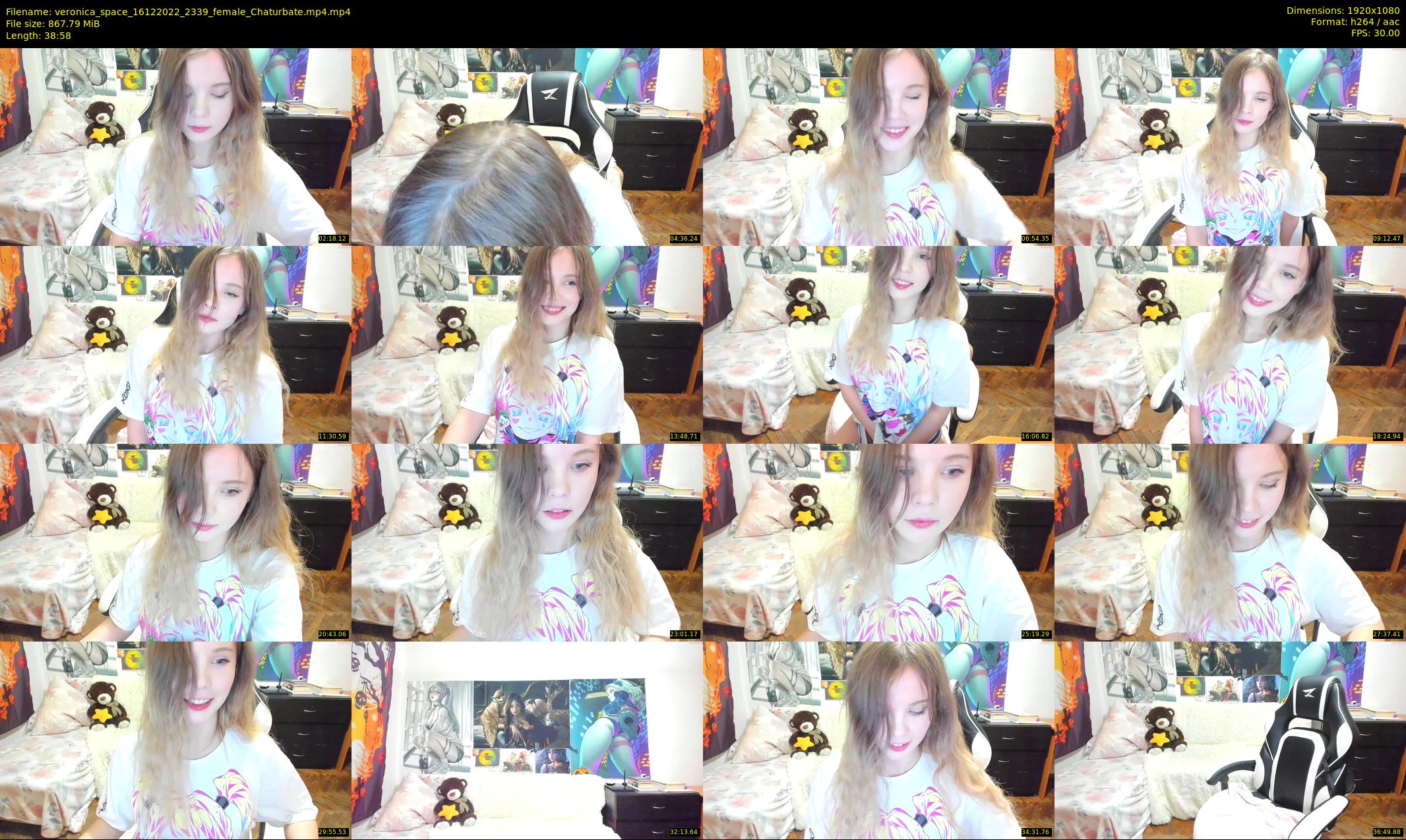 veronica_space — 39 minute Chaturbate female cam show recording, 1080p, Dec 16, 2022