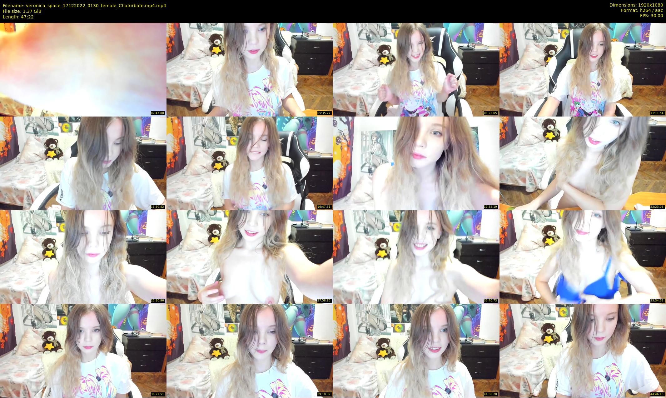 veronica_space — 48 minute Chaturbate female cam show recording, 1080p, Dec 17, 2022