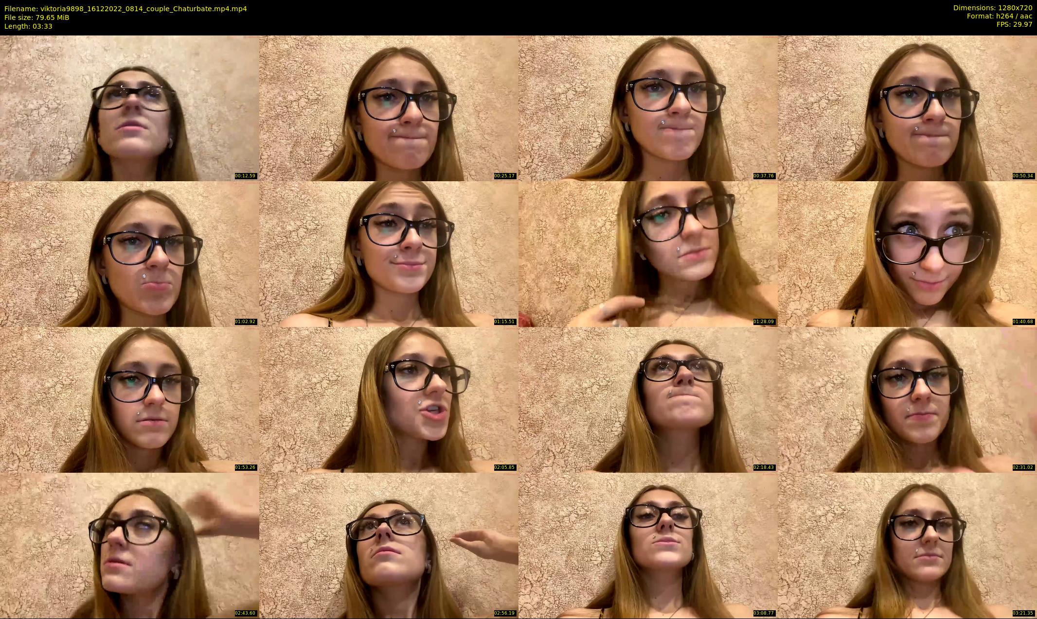 viktoria9898 — 4 minute Chaturbate couple cam show recording, 720p, Dec 16, 2022