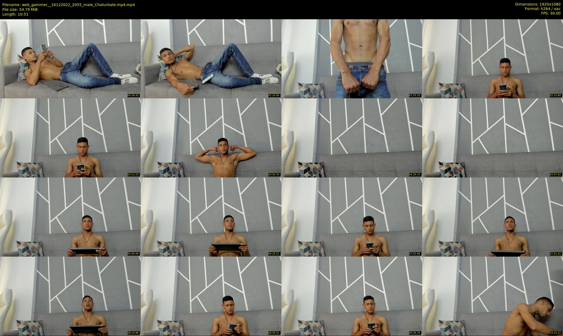 web_gammer_ — 11 minute Chaturbate male cam show recording, 1080p, Dec 16, 2022