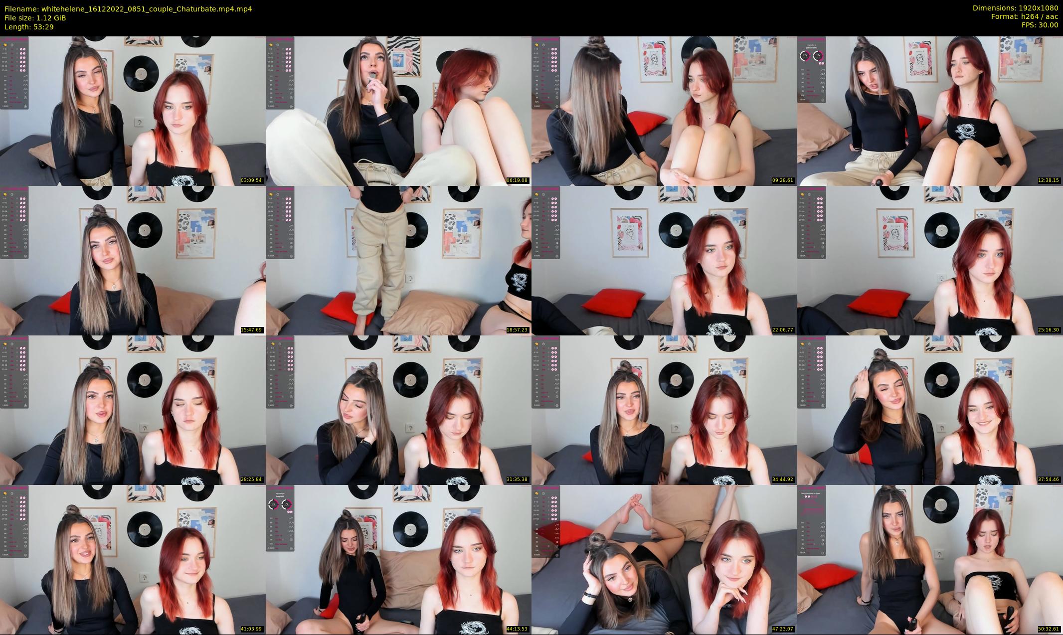 whitehelene — 54 minute Chaturbate female cam show recording, 1080p, Dec 16, 2022