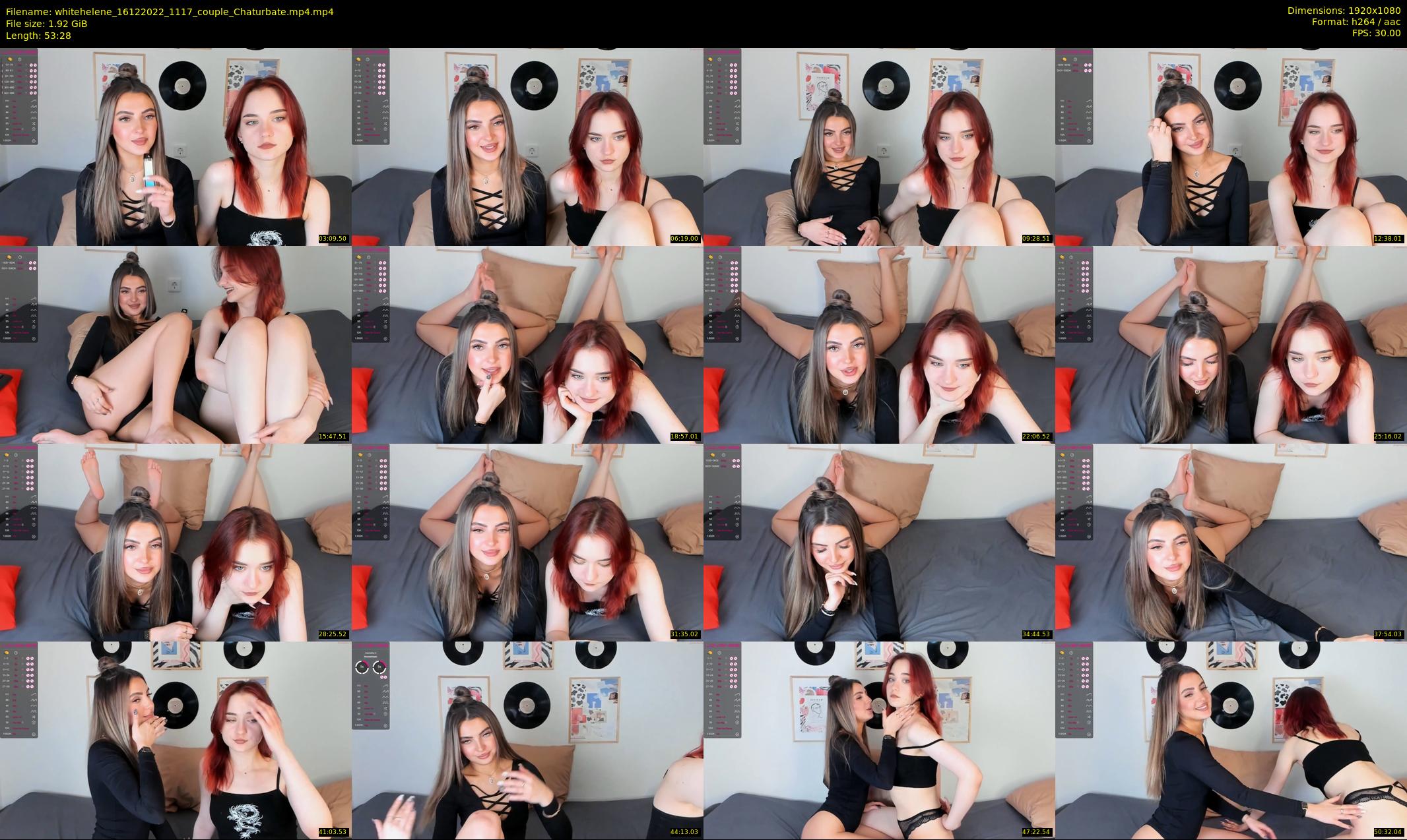 whitehelene — 54 minute Chaturbate female cam show recording, 1080p, Dec 16, 2022