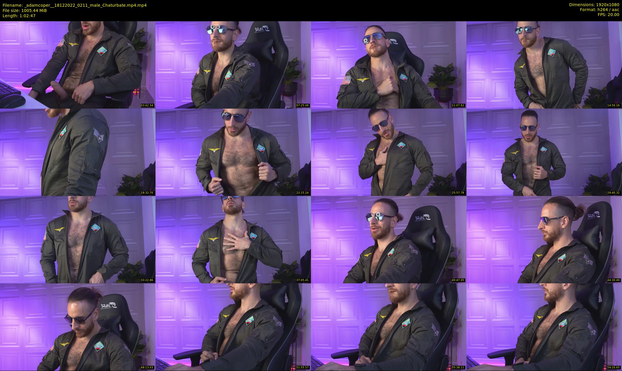_adamcoper_ — 63 minute Chaturbate male cam show recording, 1080p, Dec 18, 2022