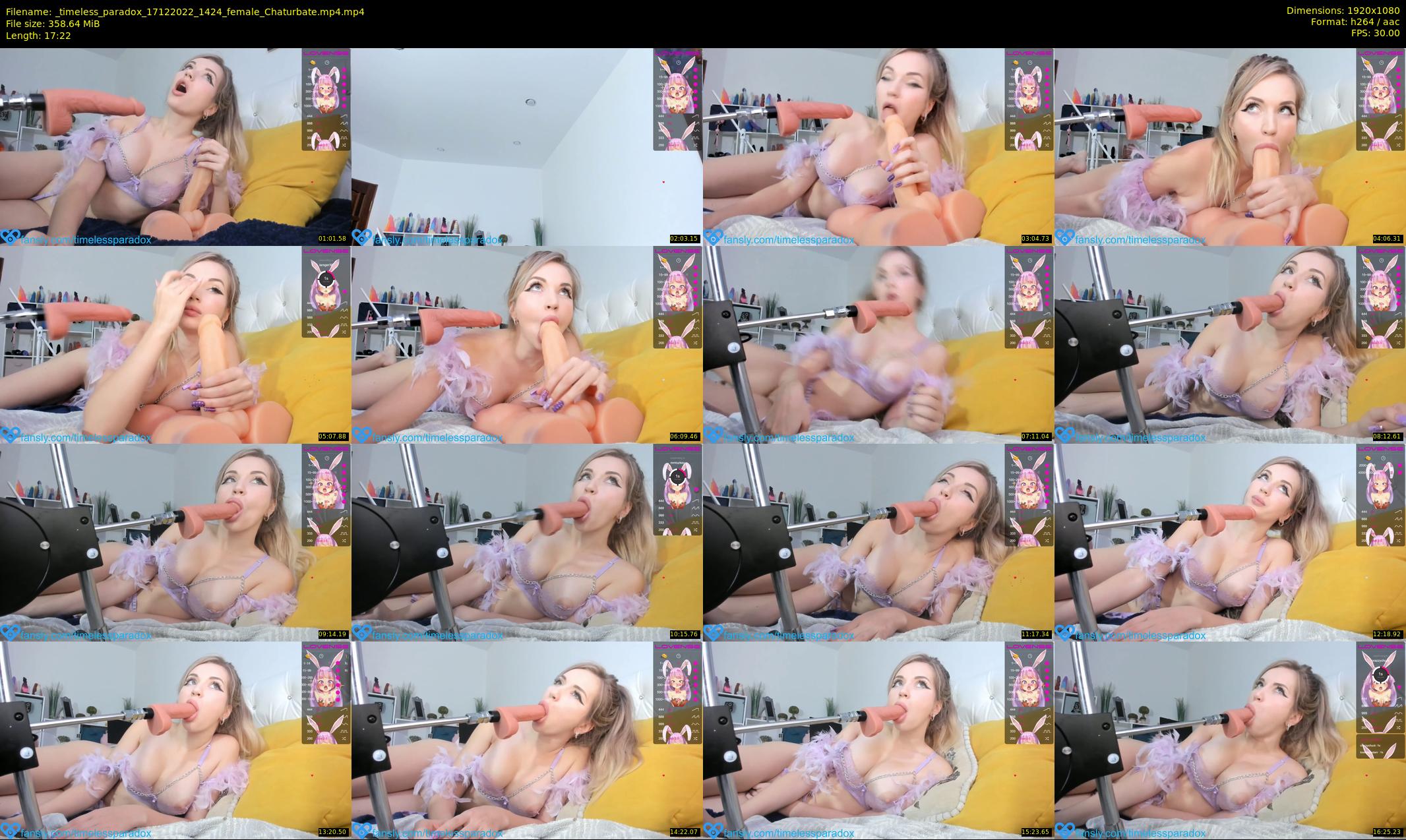 _timeless_paradox — 18 minute Chaturbate female cam show recording, 1080p, Dec 17, 2022