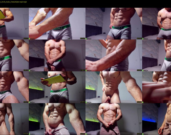 adam_muscle_ — 51 minute Chaturbate male cam show recording, 1080p, Dec 17, 2022