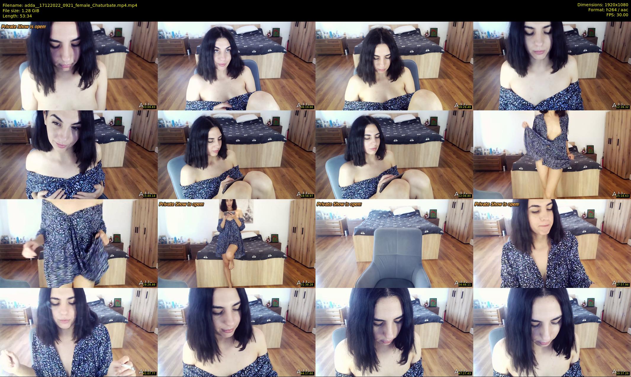 adda_ — 54 minute Chaturbate female cam show recording, 1080p, Dec 17, 2022