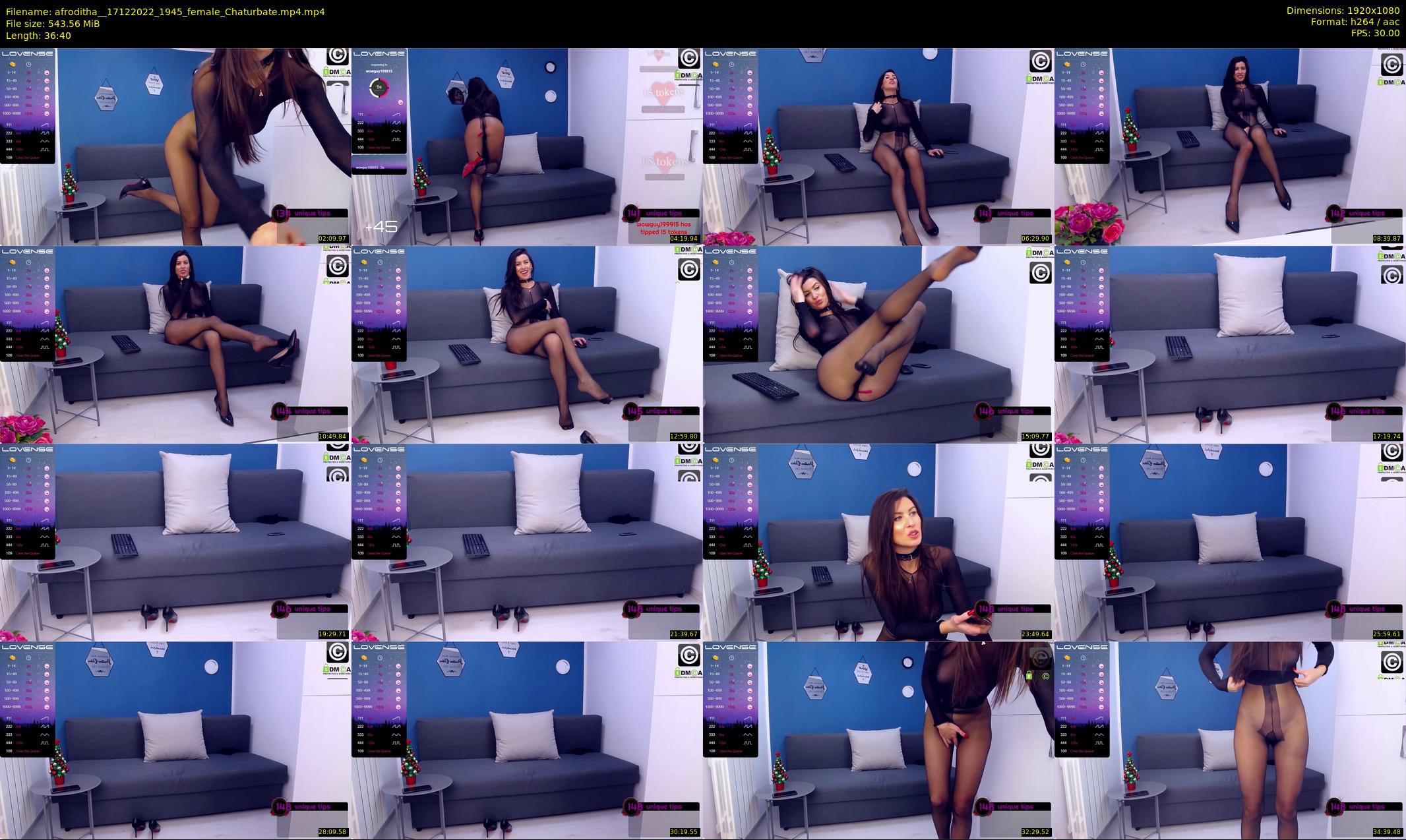 afroditha_ — 37 minute Chaturbate female cam show recording, 1080p, Dec 17, 2022