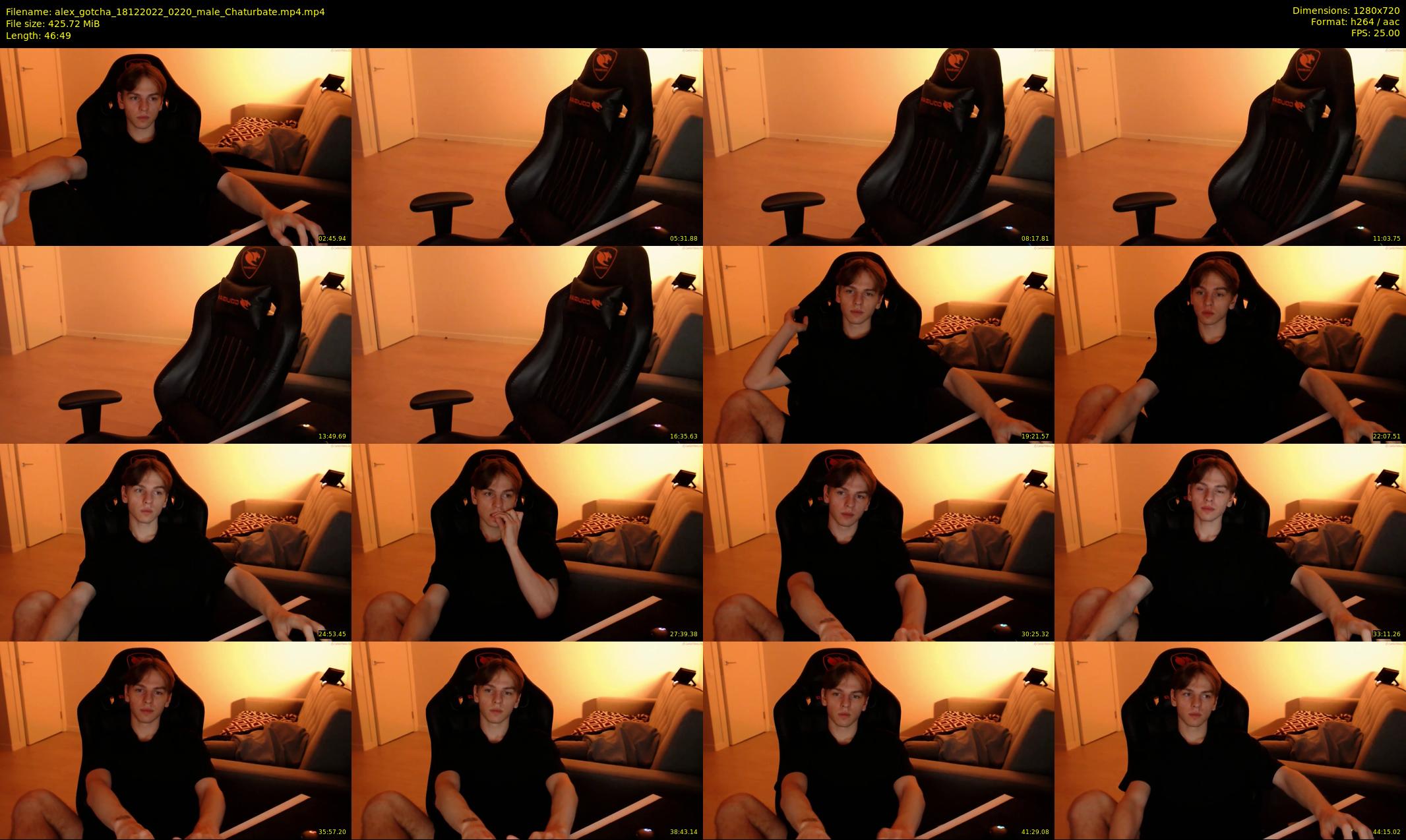 alex_gotcha — 47 minute Chaturbate male cam show recording, 720p, Dec 18, 2022