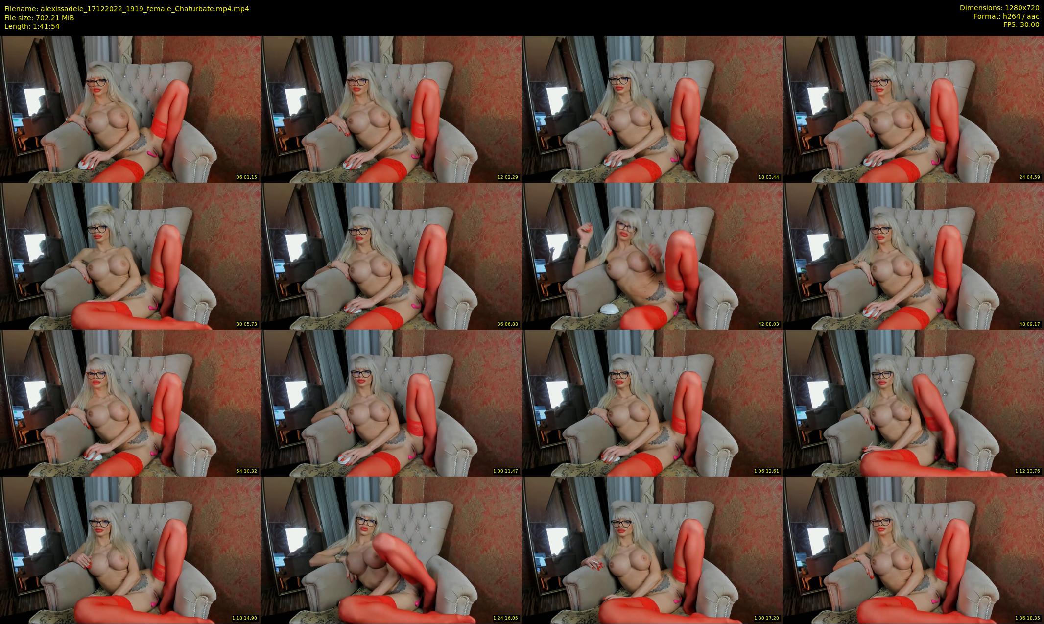 alexissadele — 102 minute Chaturbate female cam show recording, 720p, Dec 17, 2022
