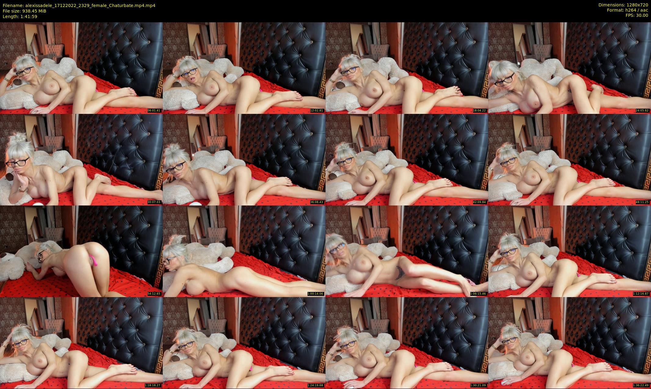 alexissadele — 102 minute Chaturbate female cam show recording, 720p, Dec 17, 2022