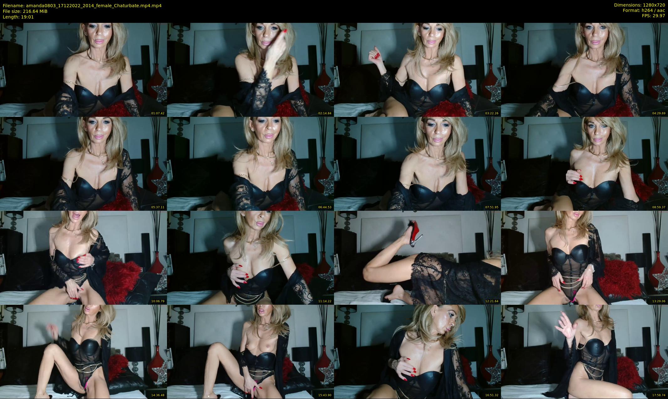 amanda0803 — 20 minute Chaturbate female cam show recording, 720p, Dec 17, 2022