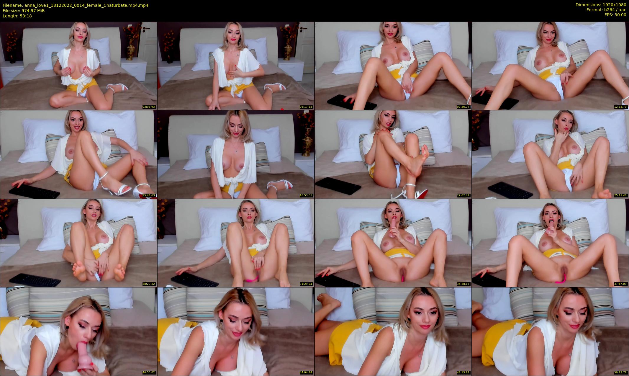 anna_love1 — 54 minute Chaturbate female cam show recording, 1080p, Dec 18, 2022