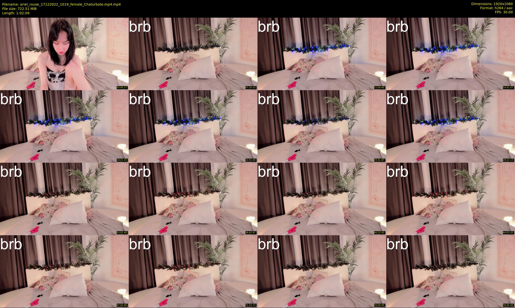 ariel_rouse — 63 minute Chaturbate female cam show recording, 1080p, Dec 17, 2022