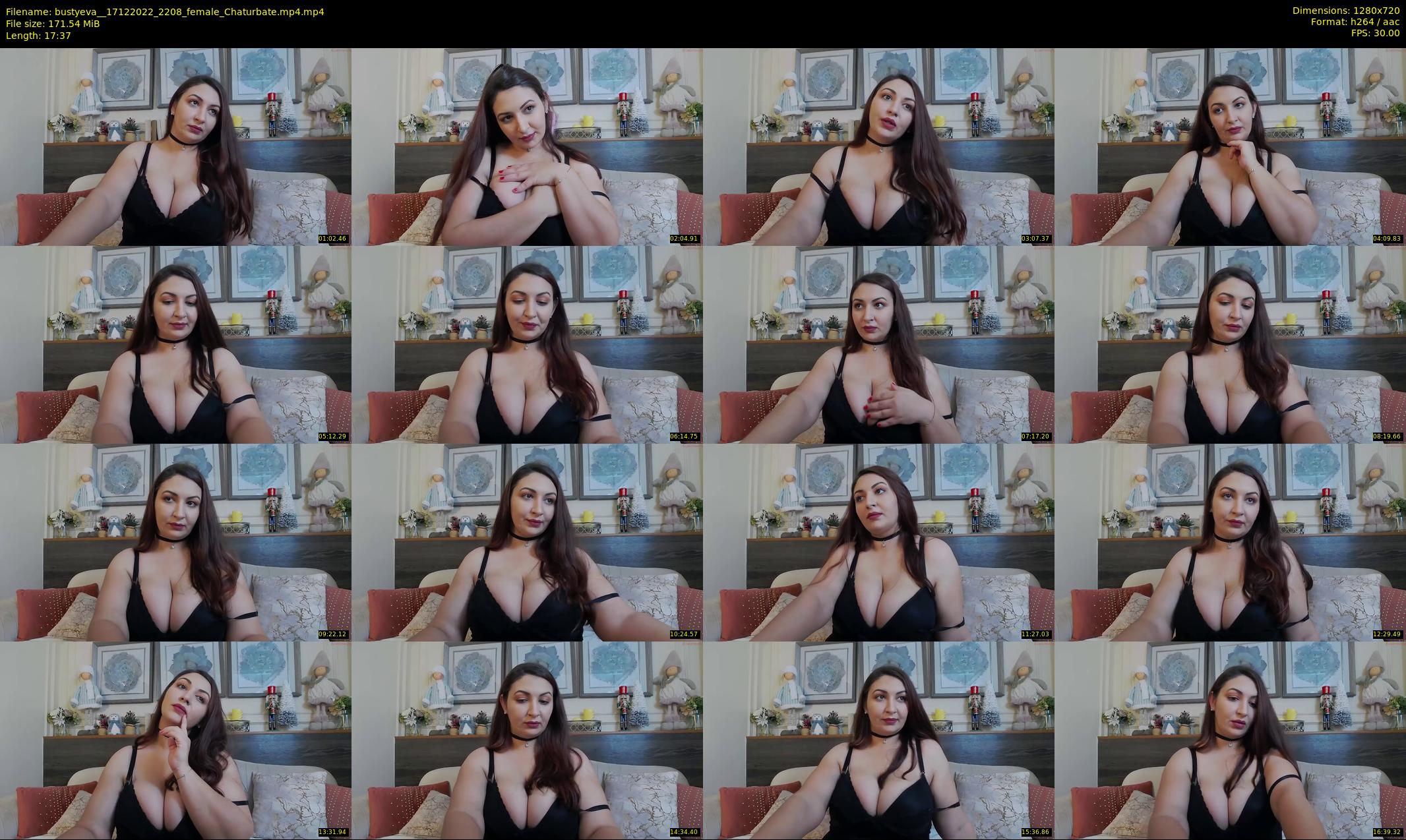 bustyeva_ — 18 minute Chaturbate female cam show recording, 720p, Dec 17, 2022