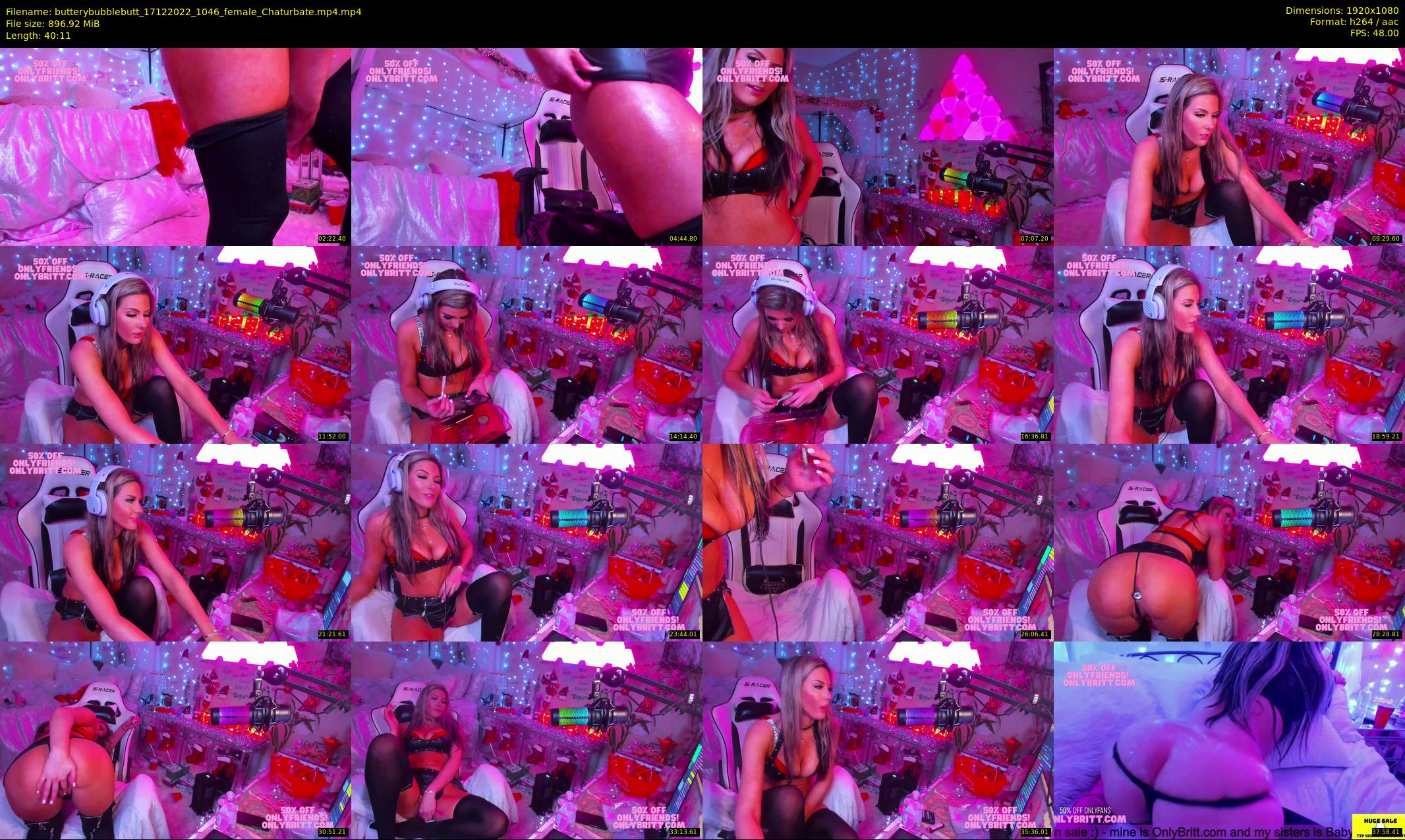 butterybubblebutt — 41 minute Chaturbate couple cam show recording, 1080p, Dec 17, 2022