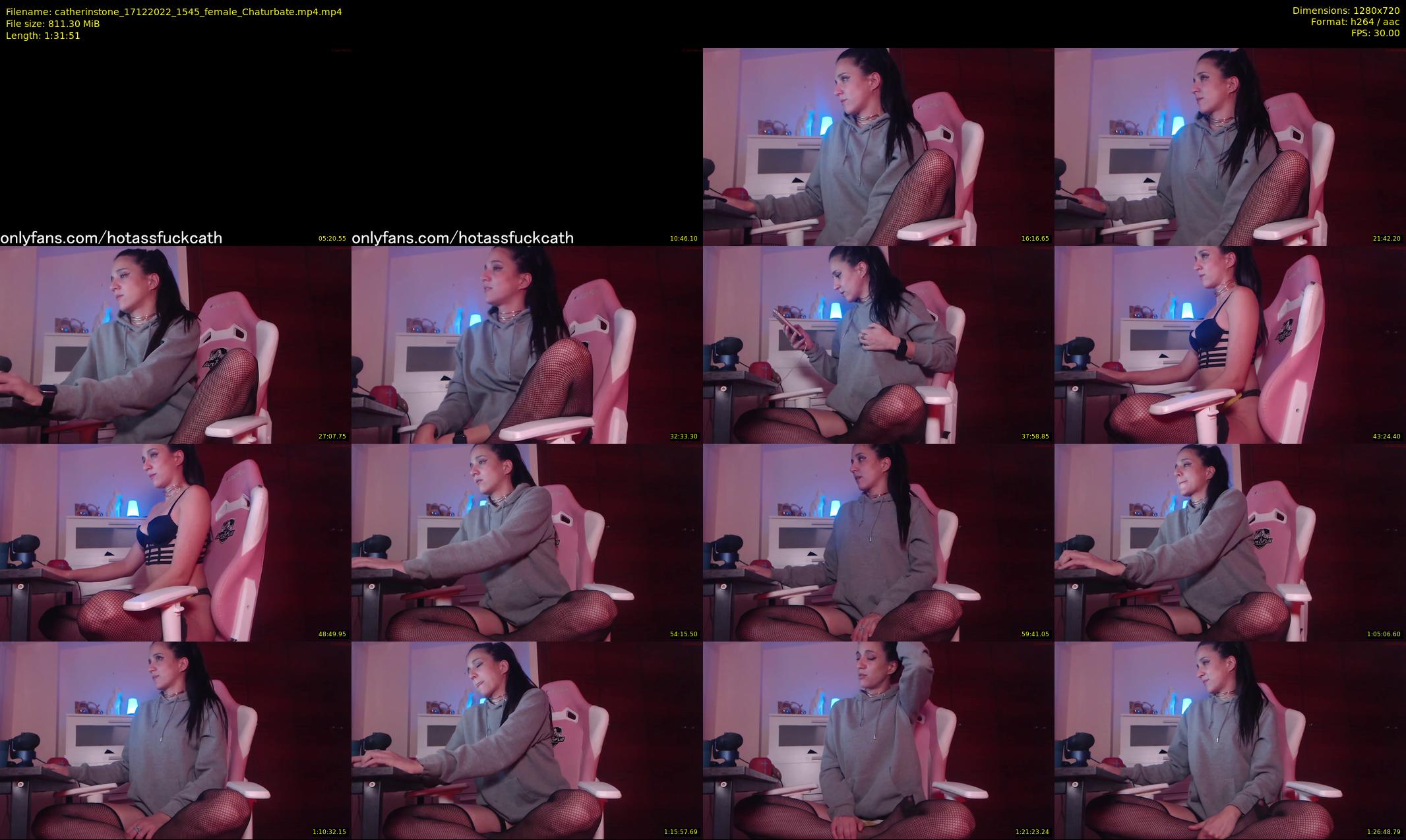 catherinstone — 92 minute Chaturbate female cam show recording, 720p, Dec 17, 2022