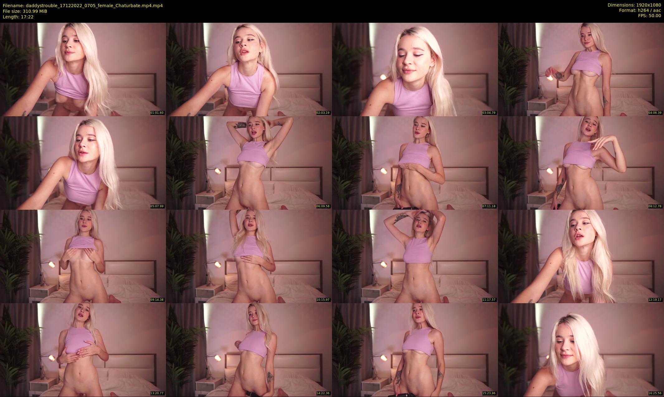 daddystrouble — 18 minute Chaturbate female cam show recording, 1080p, Dec 17, 2022