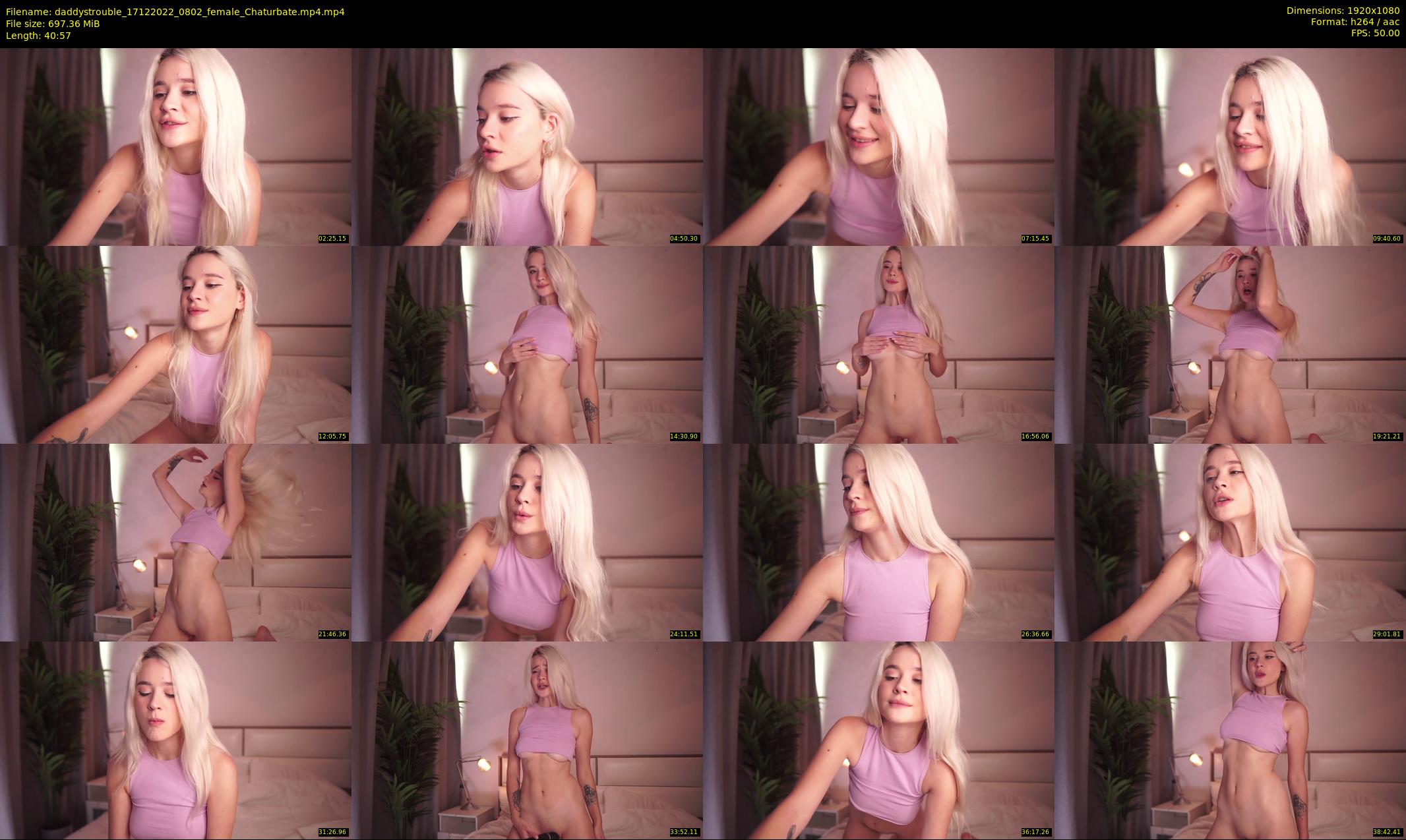 daddystrouble — 41 minute Chaturbate female cam show recording, 1080p, Dec 17, 2022