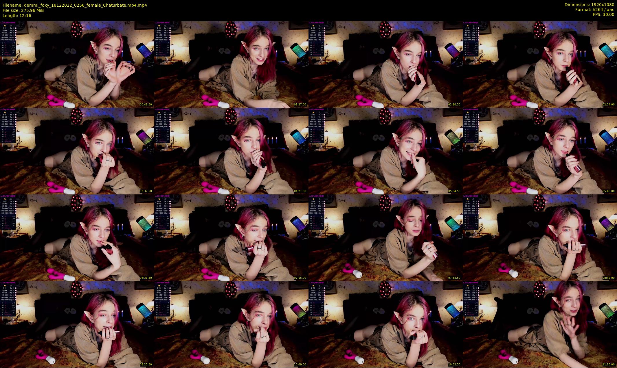 demmi_foxy — 13 minute Chaturbate couple cam show recording, 1080p, Dec 18, 2022
