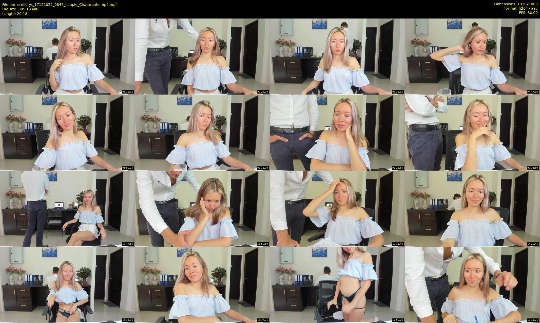 ellcrys — 21 minute Chaturbate couple cam show recording, 1080p, Dec 17, 2022