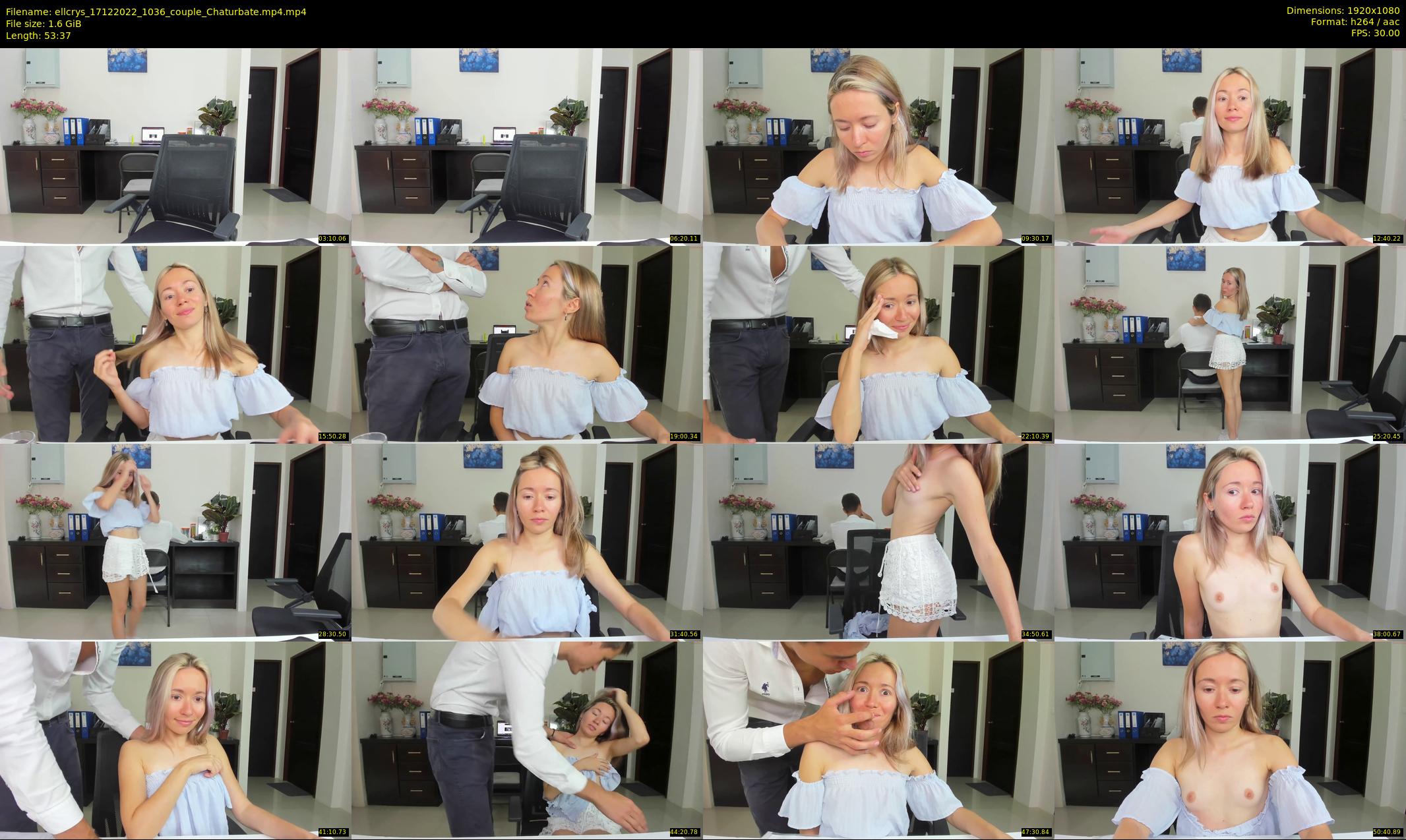 ellcrys — 54 minute Chaturbate couple cam show recording, 1080p, Dec 17, 2022
