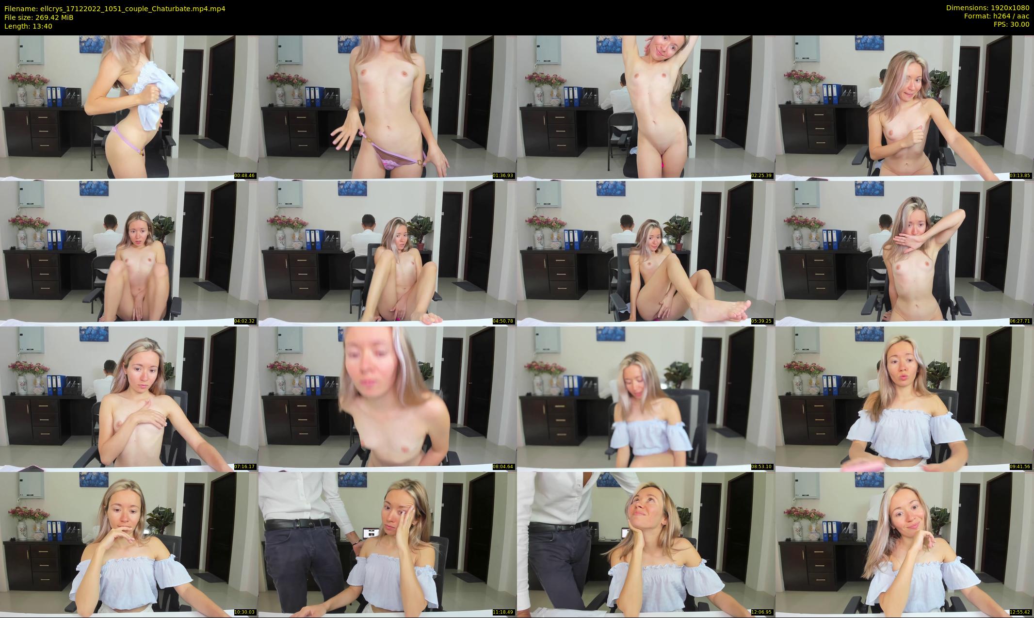 ellcrys — 14 minute Chaturbate couple cam show recording, 1080p, Dec 17, 2022