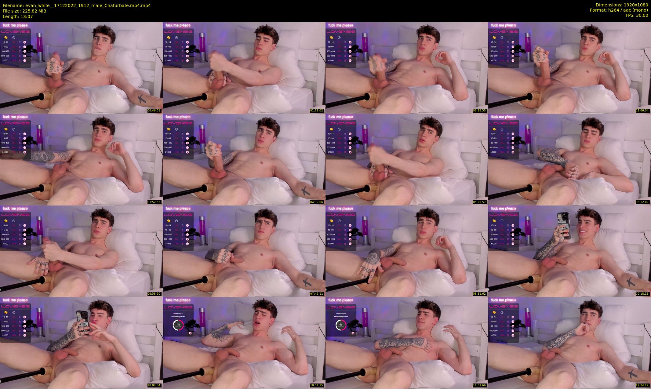 evan_white_ — 14 minute Chaturbate male cam show recording, 1080p, Dec 17, 2022