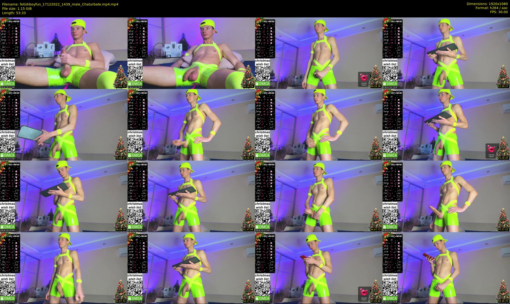 fetishboyfun — 54 minute Chaturbate male cam show recording, 1080p, Dec 17, 2022