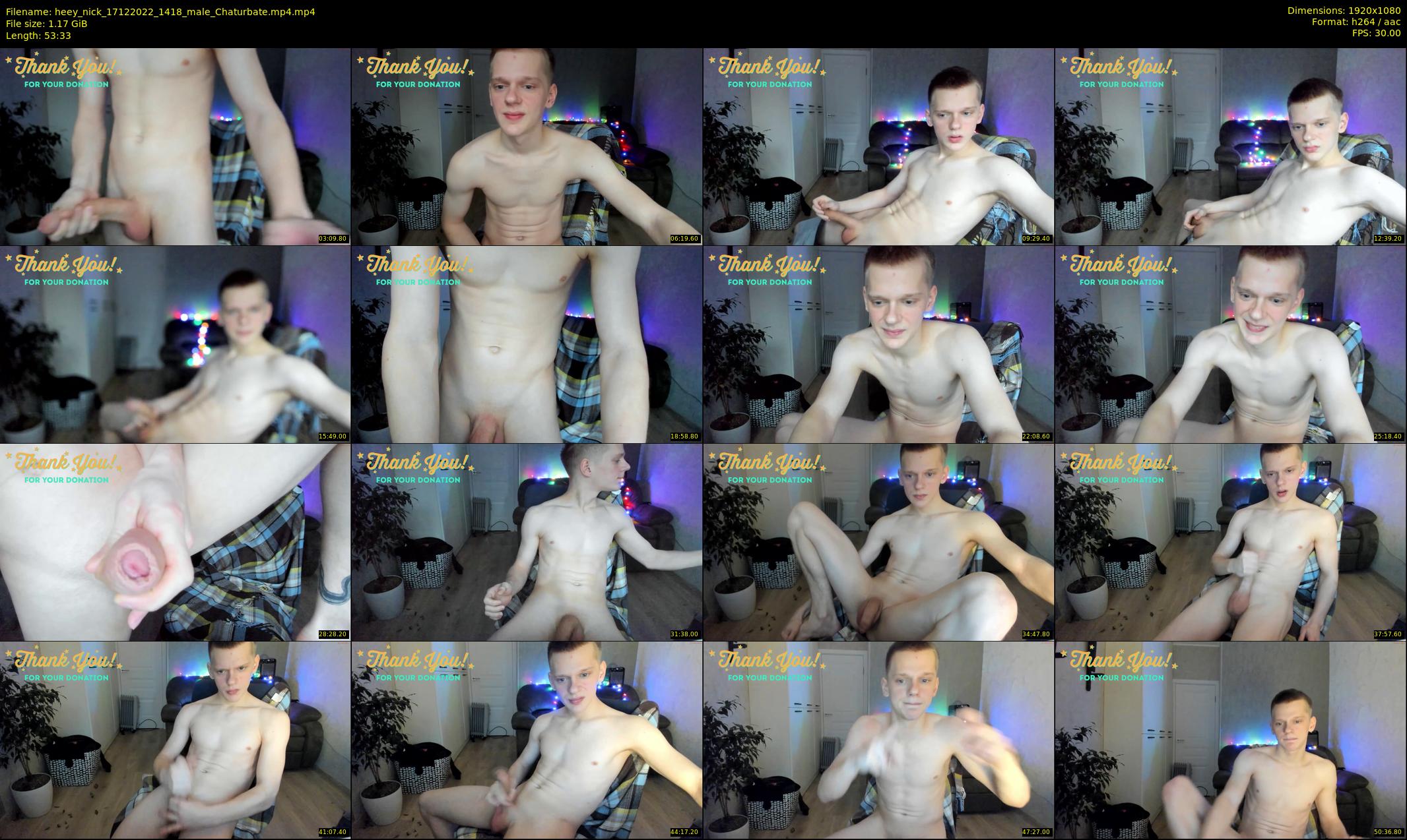 heey_nick — 54 minute Chaturbate male cam show recording, 1080p, Dec 17, 2022