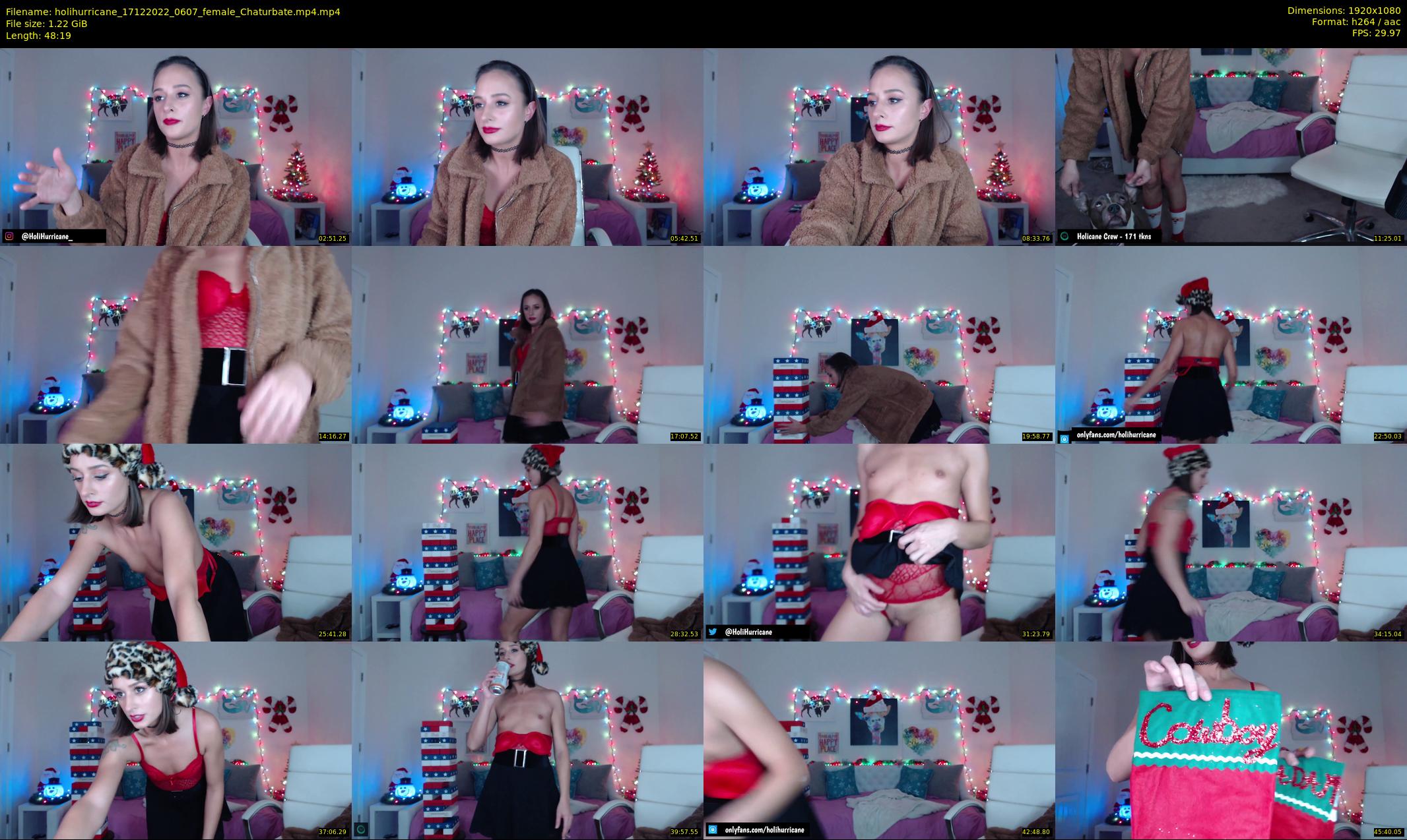 holihurricane — 49 minute Chaturbate female cam show recording, 1080p, Dec 17, 2022