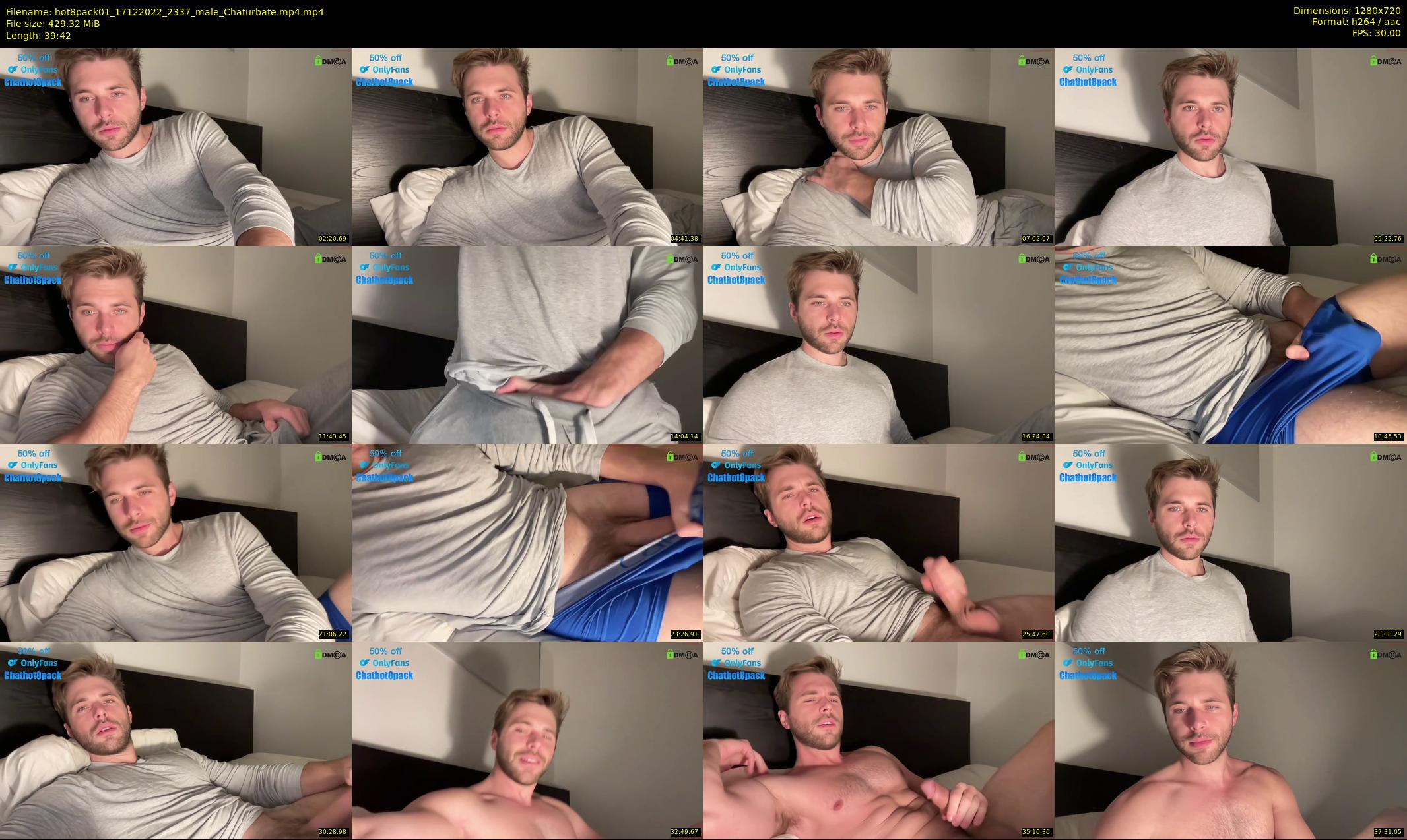 hot8pack01 — 40 minute Chaturbate male cam show recording, 720p, Dec 17, 2022