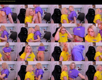 hottyblonds — 12 minute Chaturbate couple cam show recording, 1080p, Dec 17, 2022