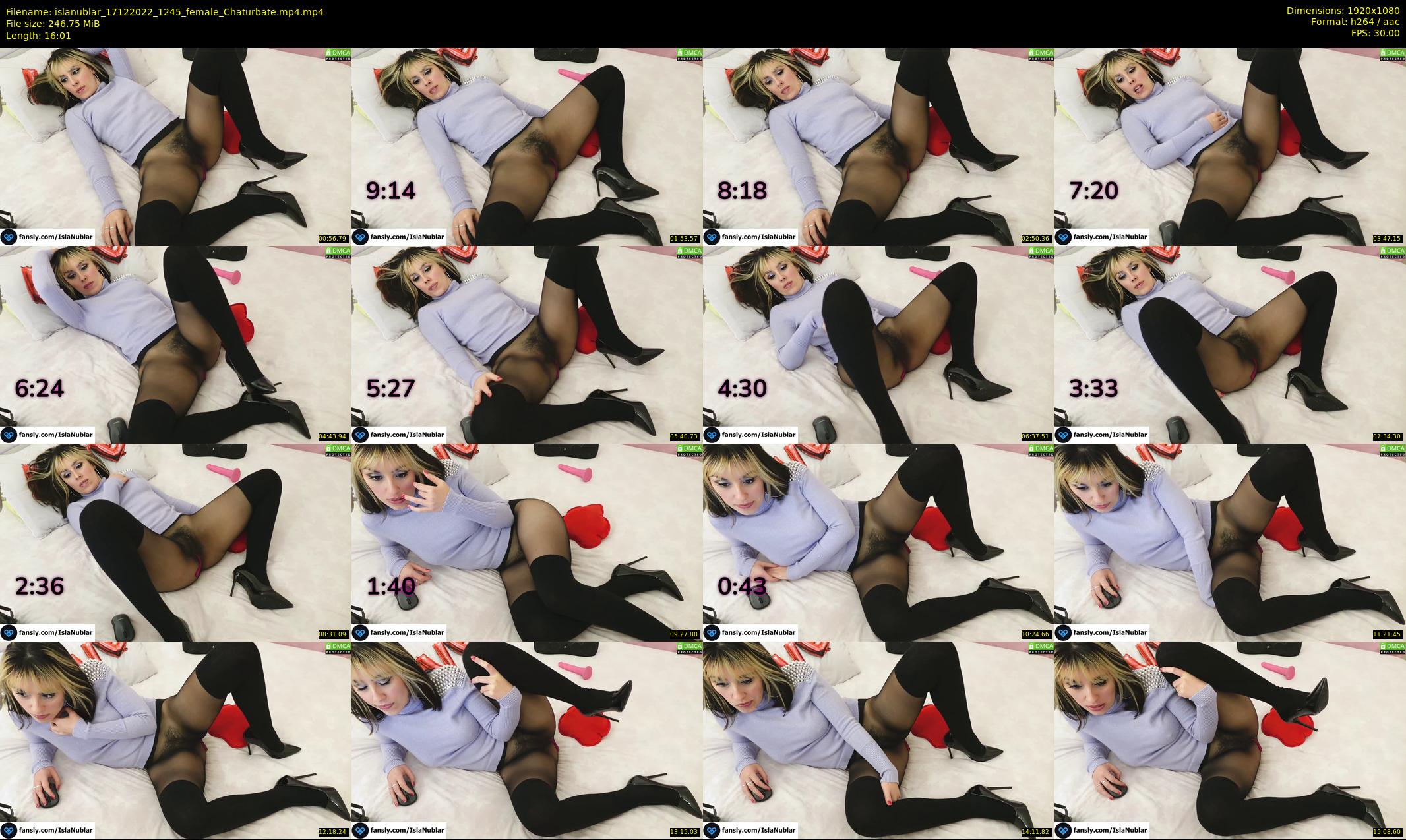 islanublar — 17 minute Chaturbate female cam show recording, 1080p, Dec 17, 2022