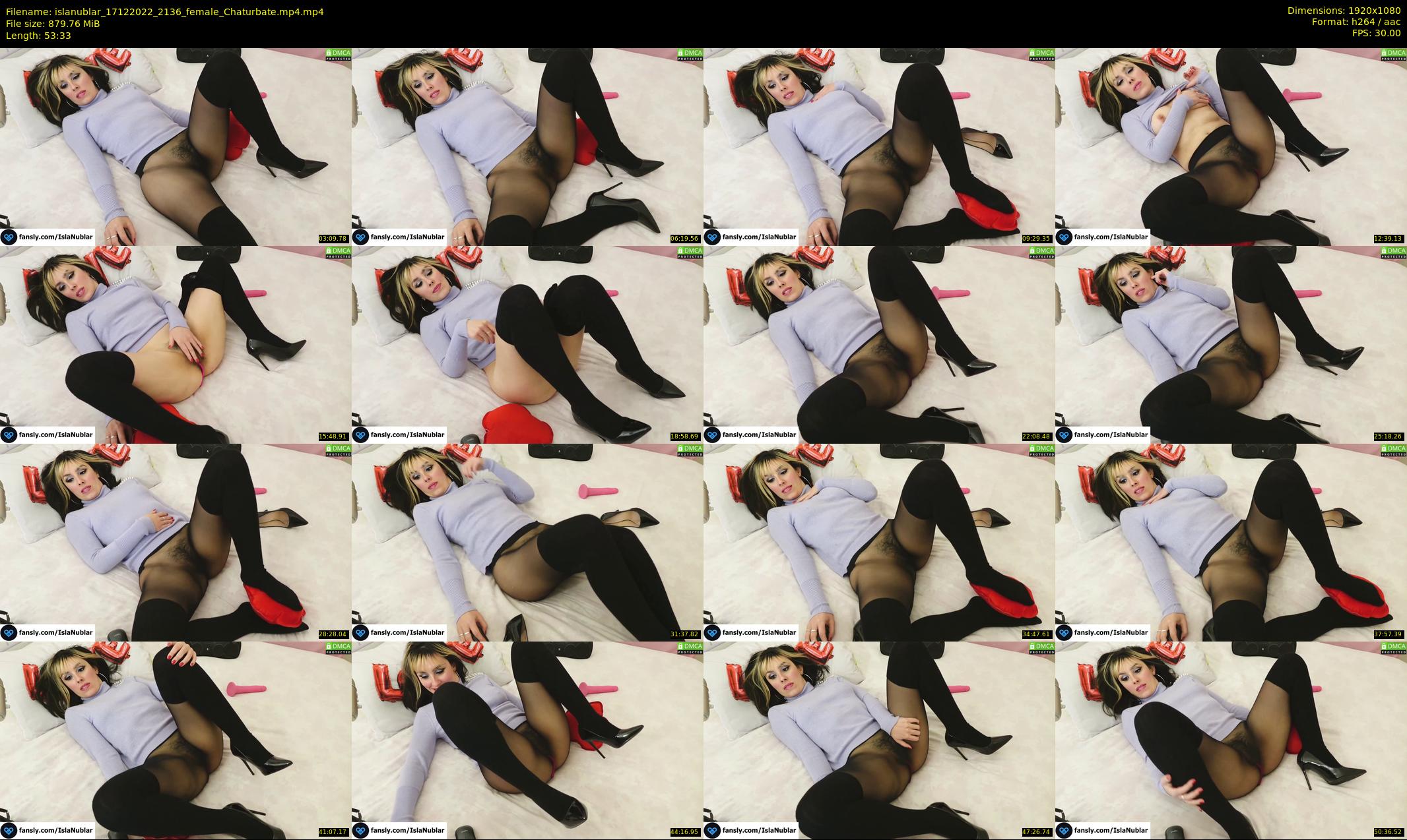 islanublar — 54 minute Chaturbate female cam show recording, 1080p, Dec 17, 2022