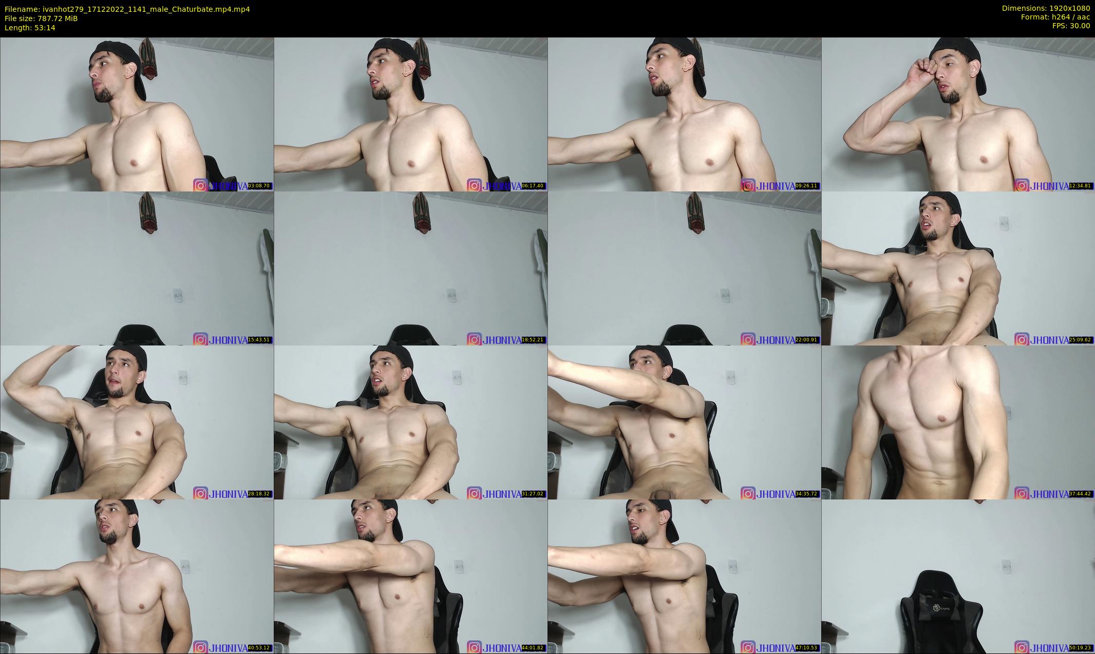 ivanhot279 — 54 minute Chaturbate male cam show recording, 1080p, Dec 17, 2022