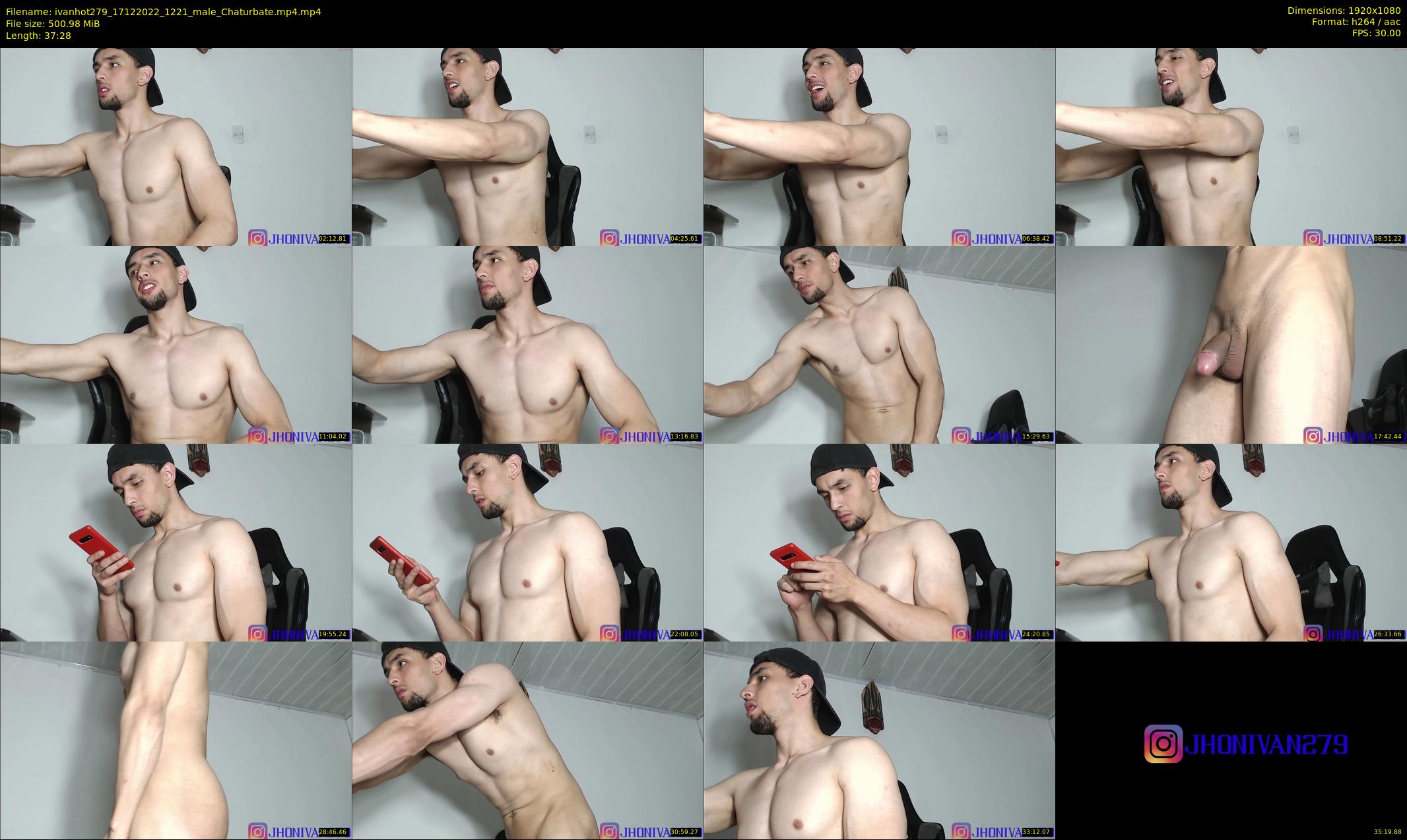 ivanhot279 — 38 minute Chaturbate male cam show recording, 1080p, Dec 17, 2022