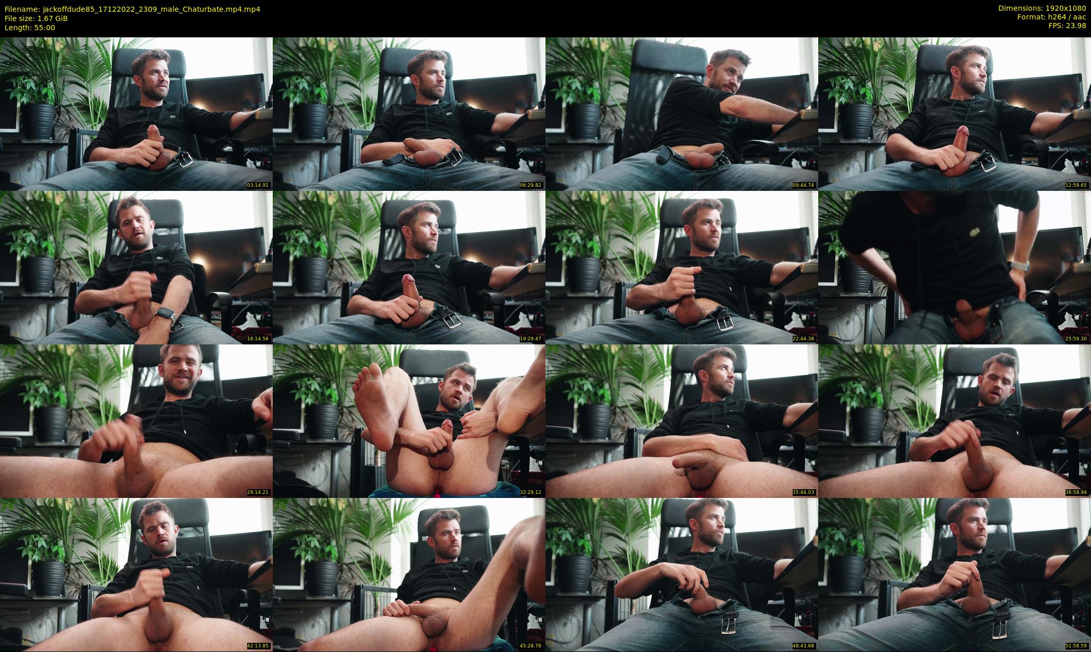 jackoffdude85 — 55 minute Chaturbate male cam show recording, 1080p, Dec 17, 2022