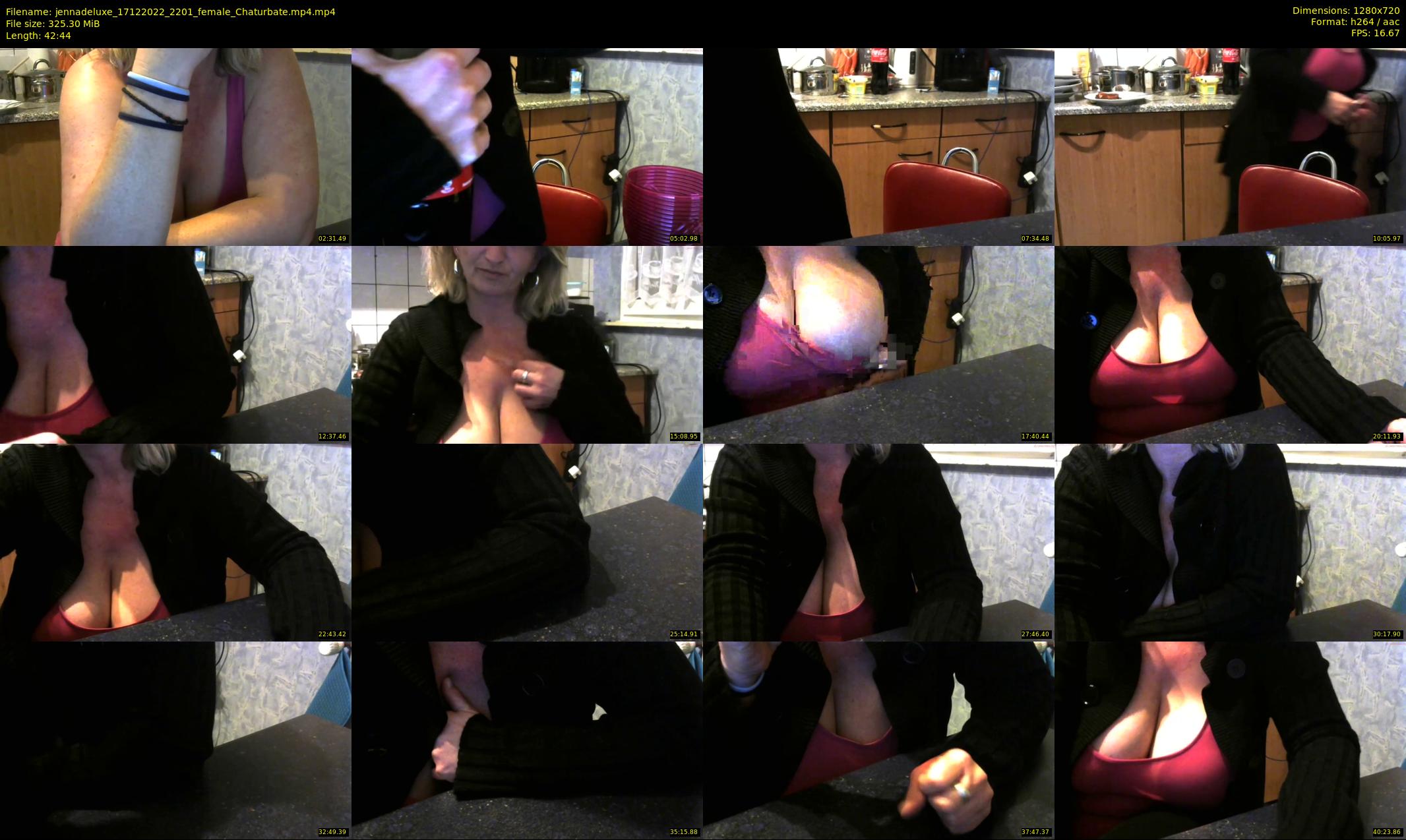 jennadeluxe — 43 minute Chaturbate female cam show recording, 720p, Dec 17, 2022
