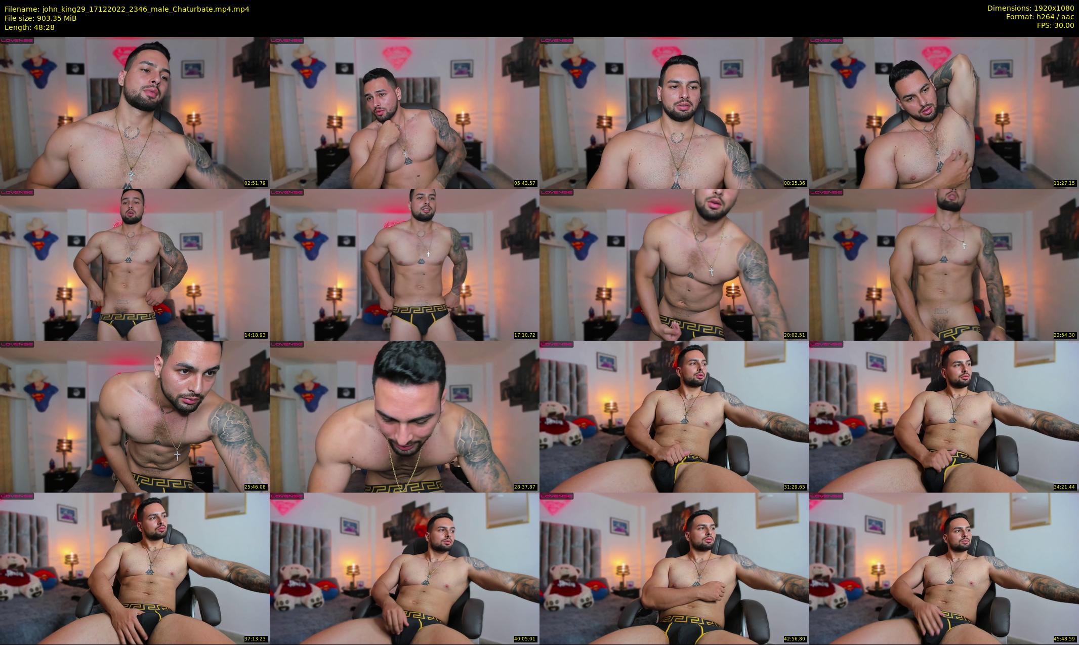 john_king29 — 49 minute Chaturbate male cam show recording, 1080p, Dec 17, 2022