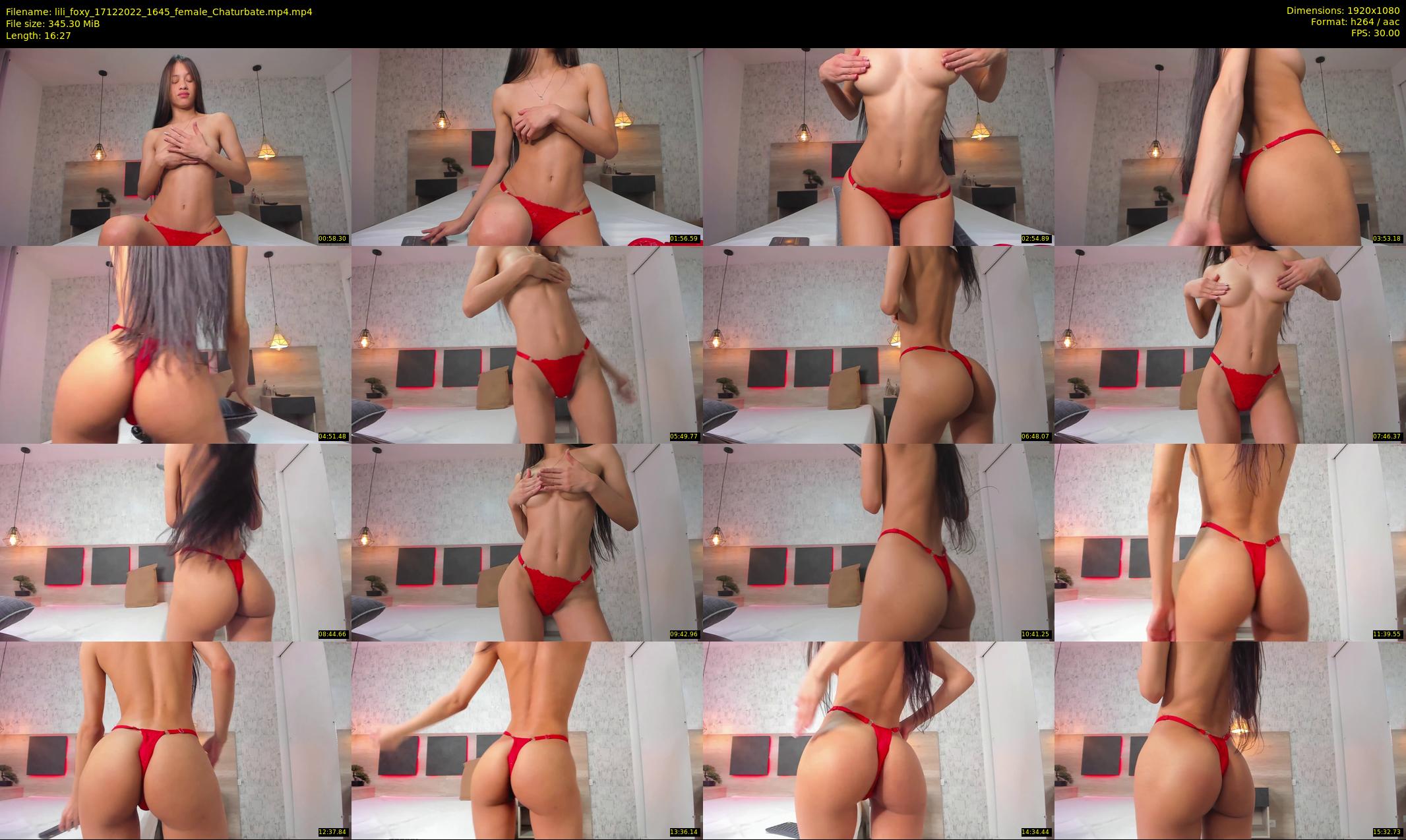 lili_foxy — 17 minute Chaturbate female cam show recording, 1080p, Dec 17, 2022