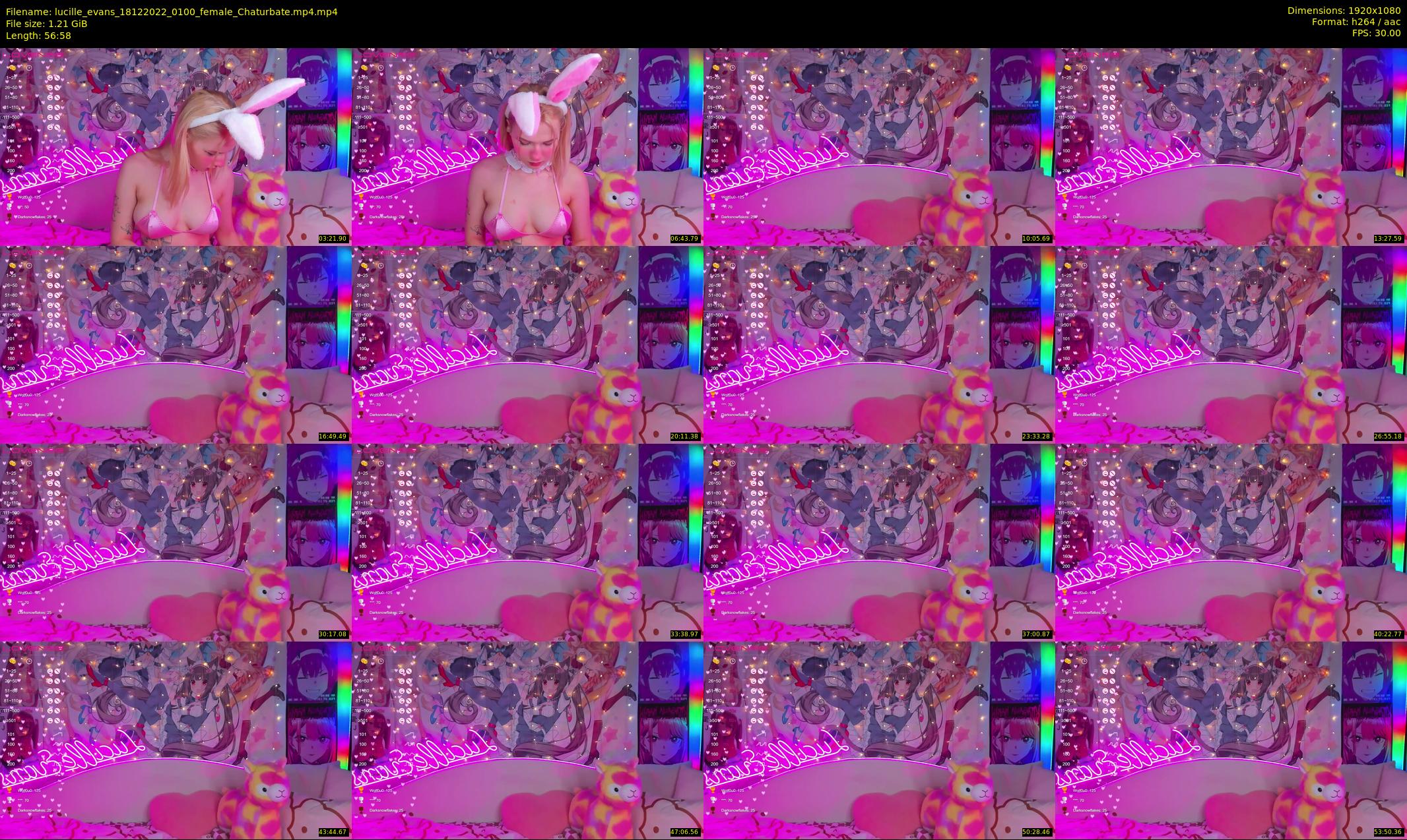 lucille_evans — 57 minute Chaturbate female cam show recording, 1080p, Dec 18, 2022