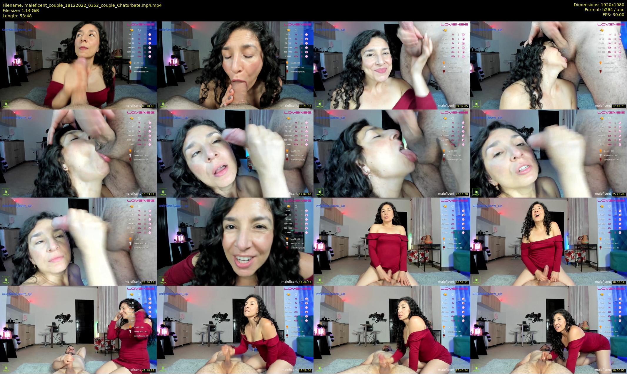 maleficent_couple — 54 minute Chaturbate couple cam show recording, 1080p, Dec 18, 2022