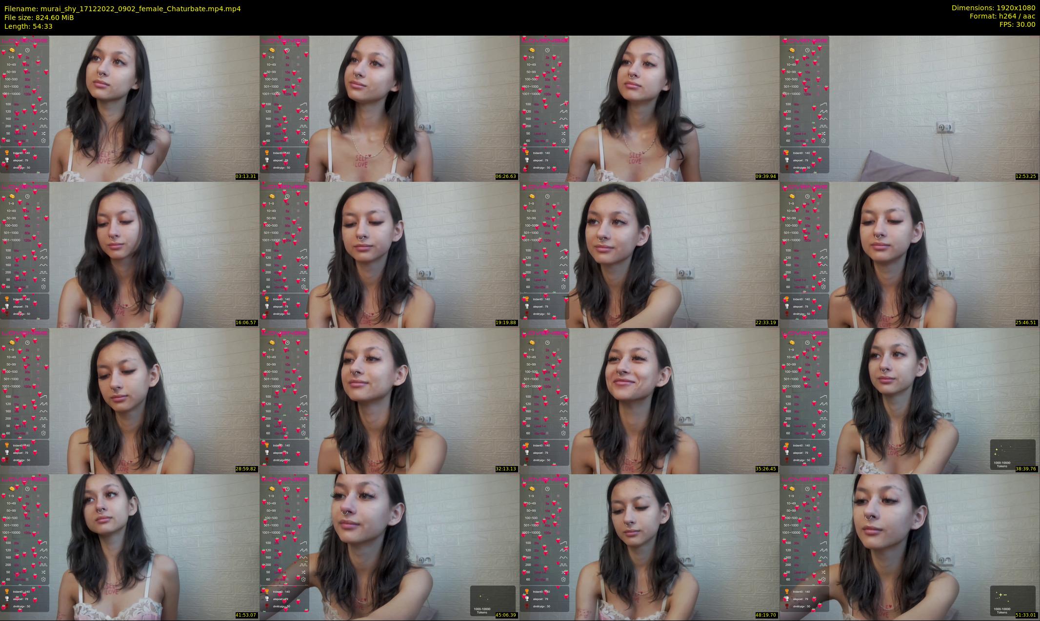 murai_shy — 55 minute Chaturbate female cam show recording, 1080p, Dec 17, 2022