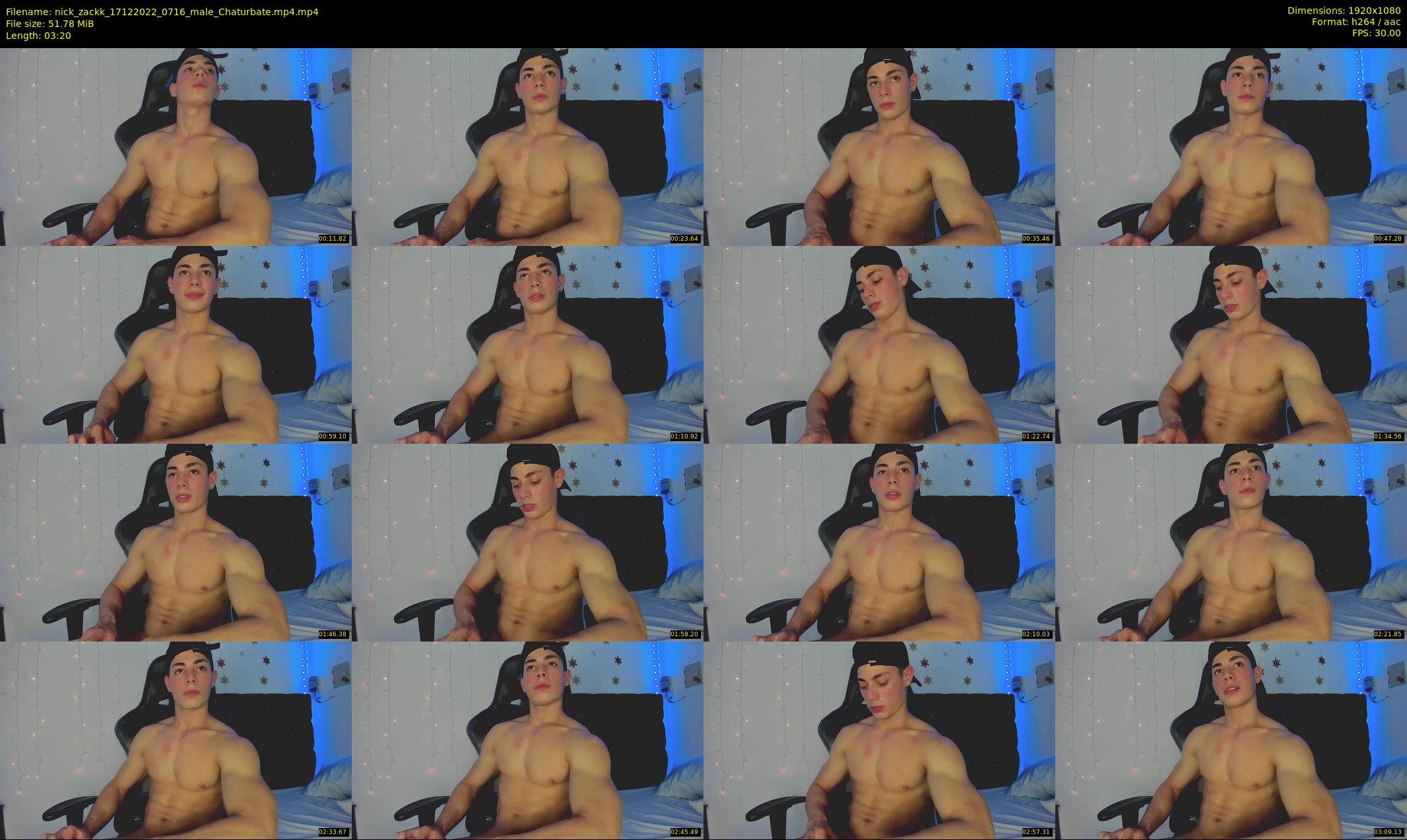 nick_zackk — 4 minute Chaturbate male cam show recording, 1080p, Dec 17, 2022