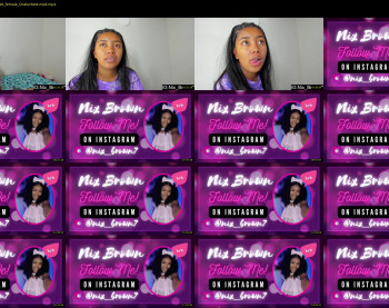 nix_brown — 22 minute Chaturbate female cam show recording, 1080p, Dec 17, 2022