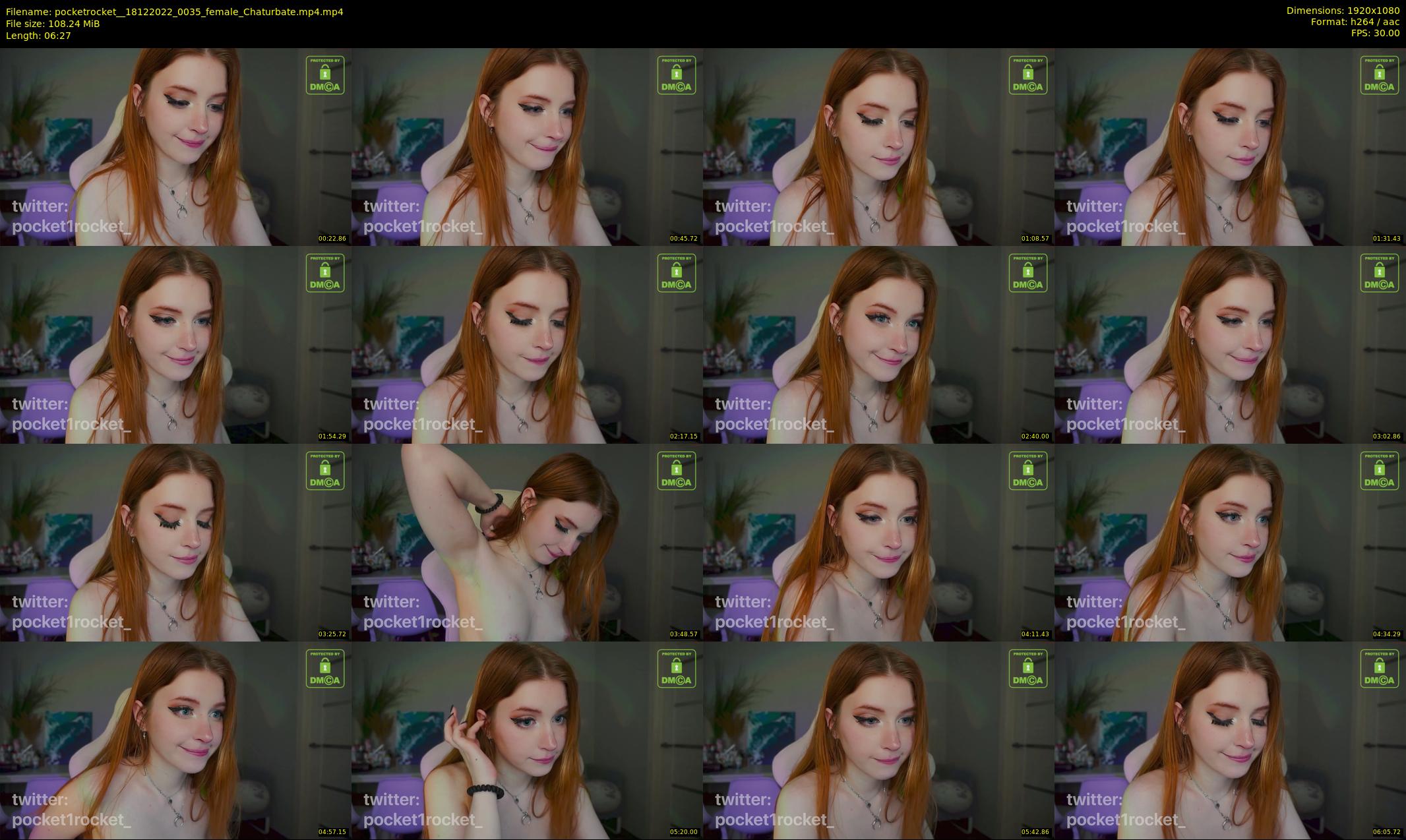 pocketrocket_ — 7 minute Chaturbate female cam show recording, 1080p, Dec 18, 2022