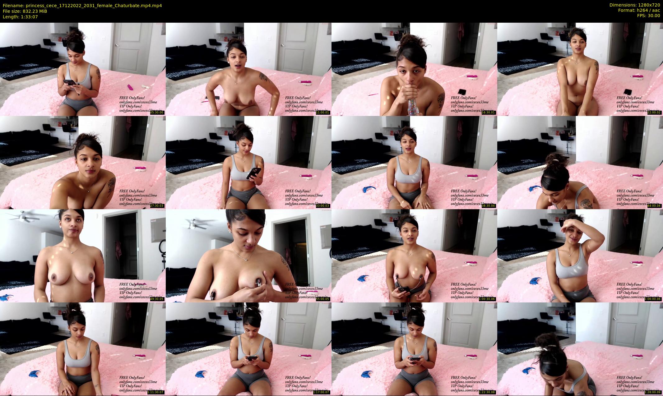 princess_cece — 94 minute Chaturbate female cam show recording, 720p, Dec 17, 2022