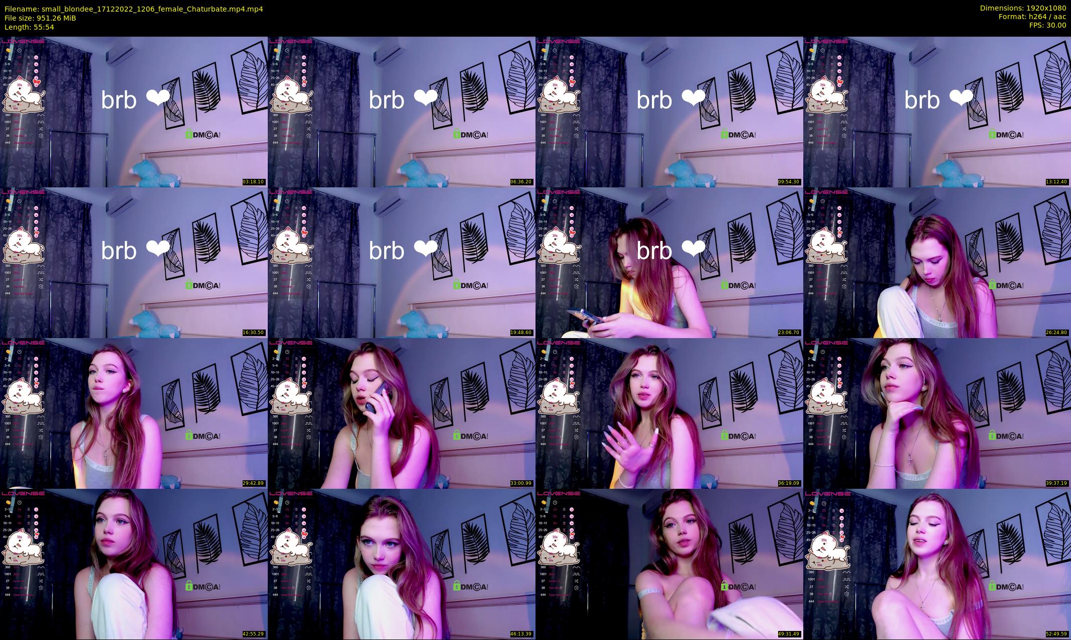 small_blondee — 56 minute Chaturbate female cam show recording, 1080p, Dec 17, 2022