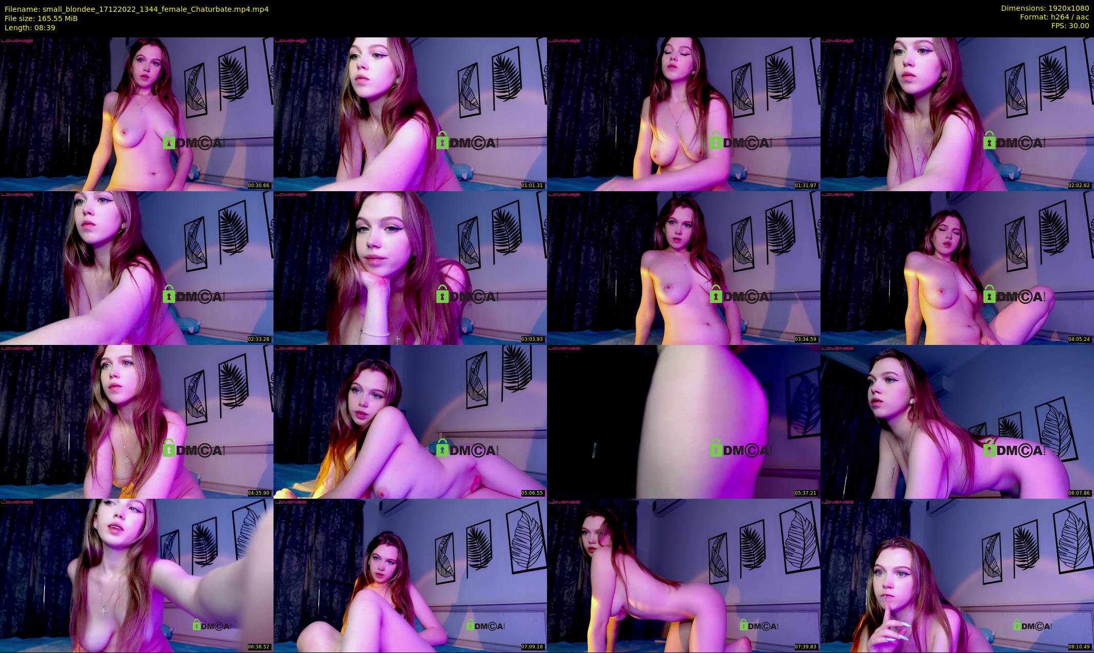 small_blondee — 9 minute Chaturbate female cam show recording, 1080p, Dec 17, 2022